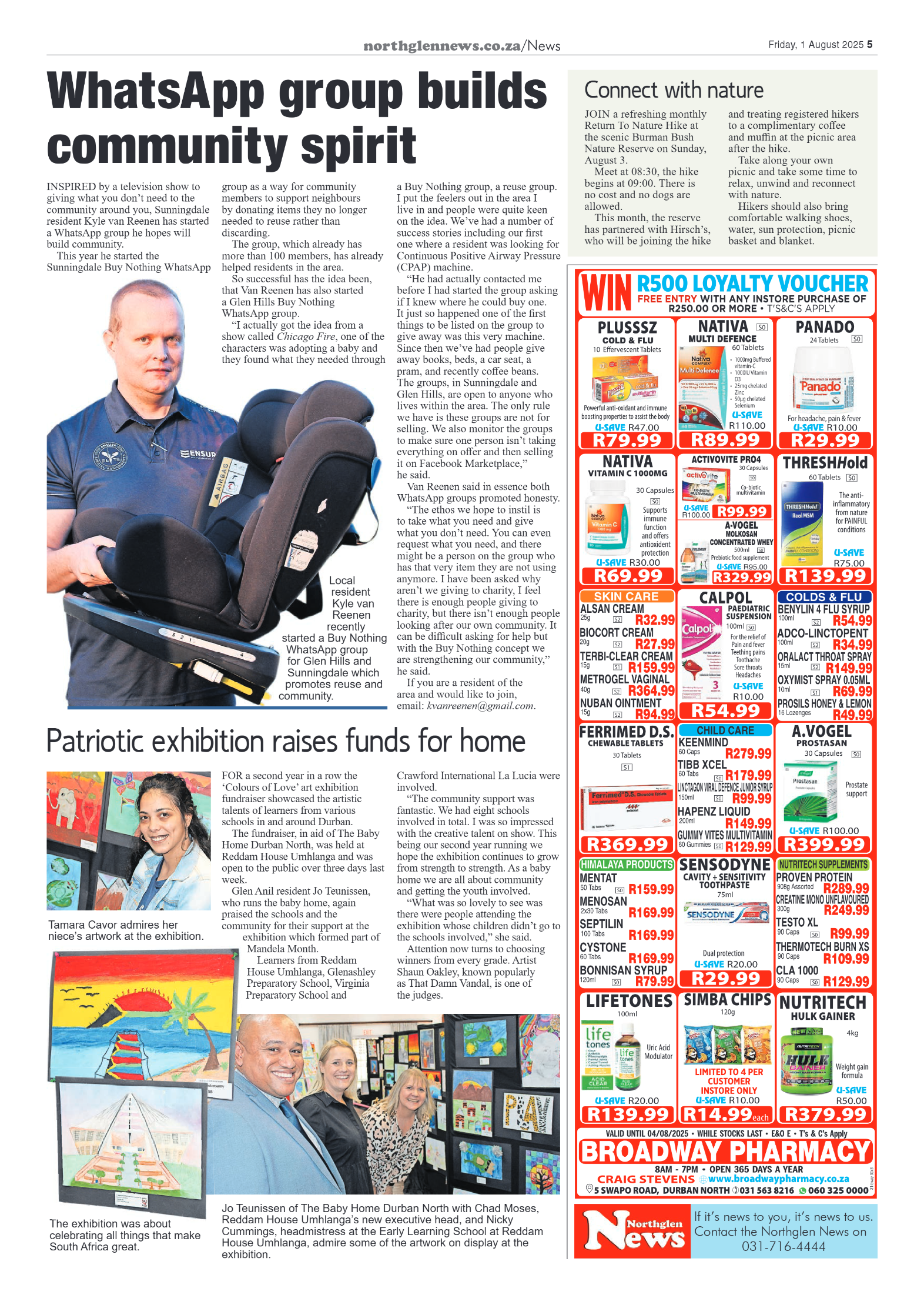 Northglen News 01 August 2025 page 5
