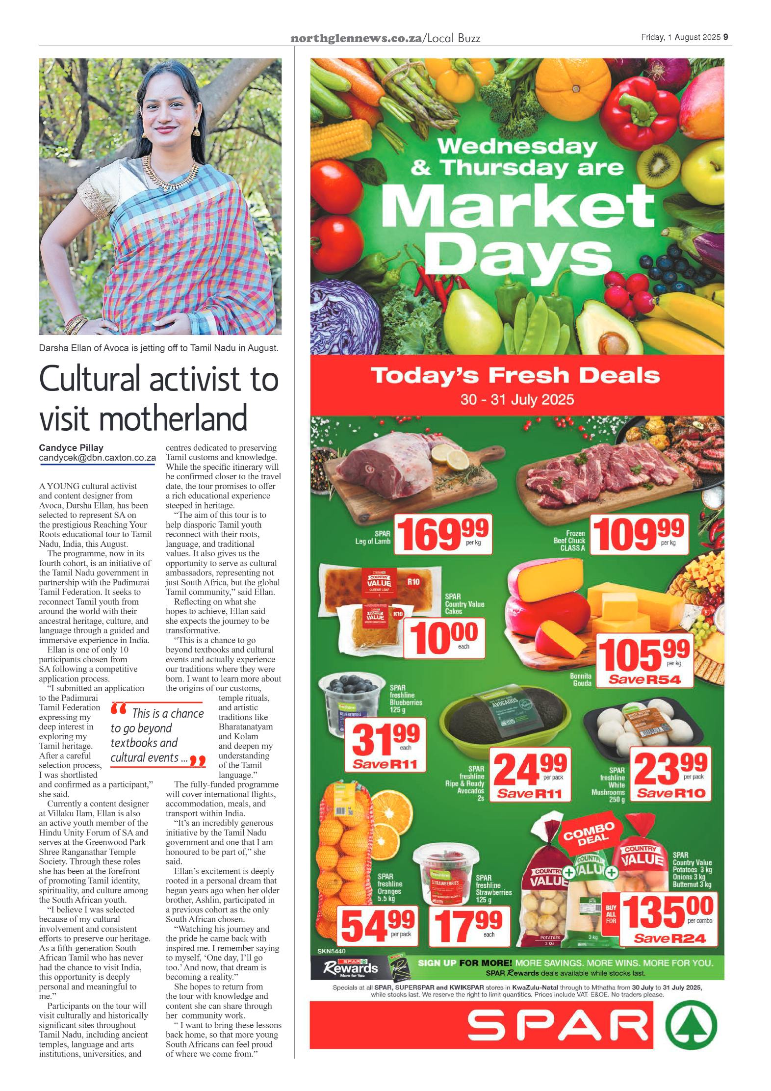 Northglen News 01 August 2025 page 9