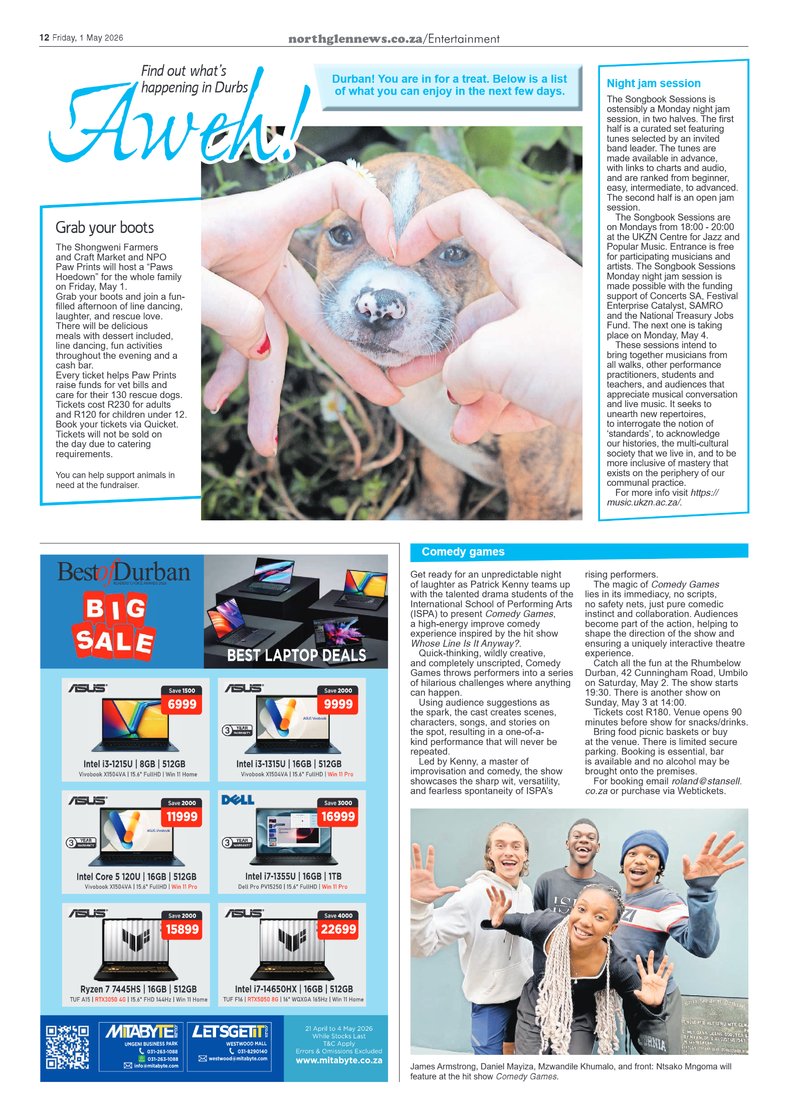 Northglen News 01 May 2026 page 12