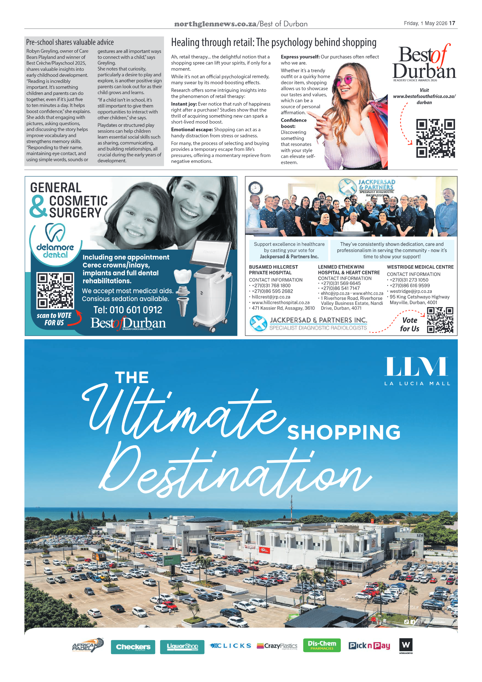 Northglen News 01 May 2026 page 17