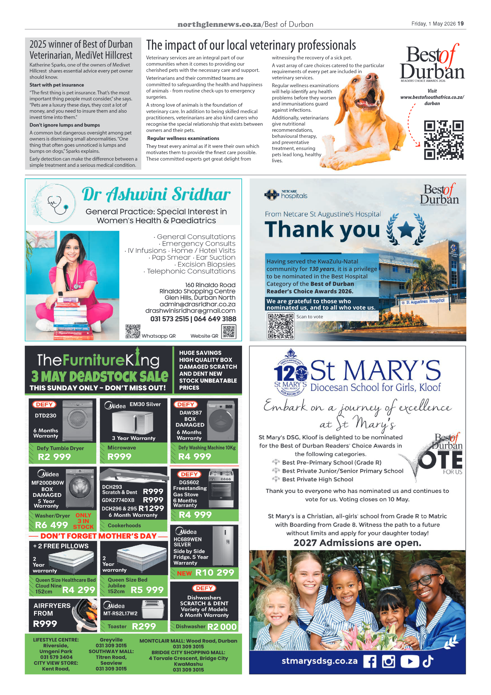 Northglen News 01 May 2026 page 19