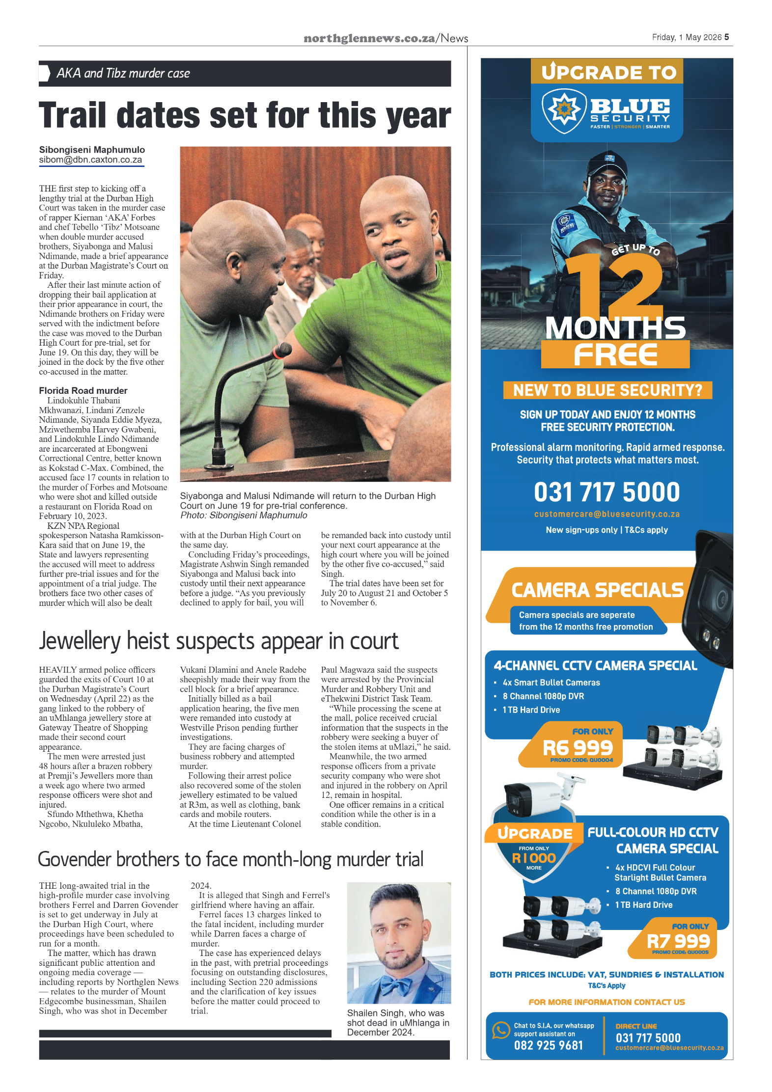 Northglen News 01 May 2026 page 5