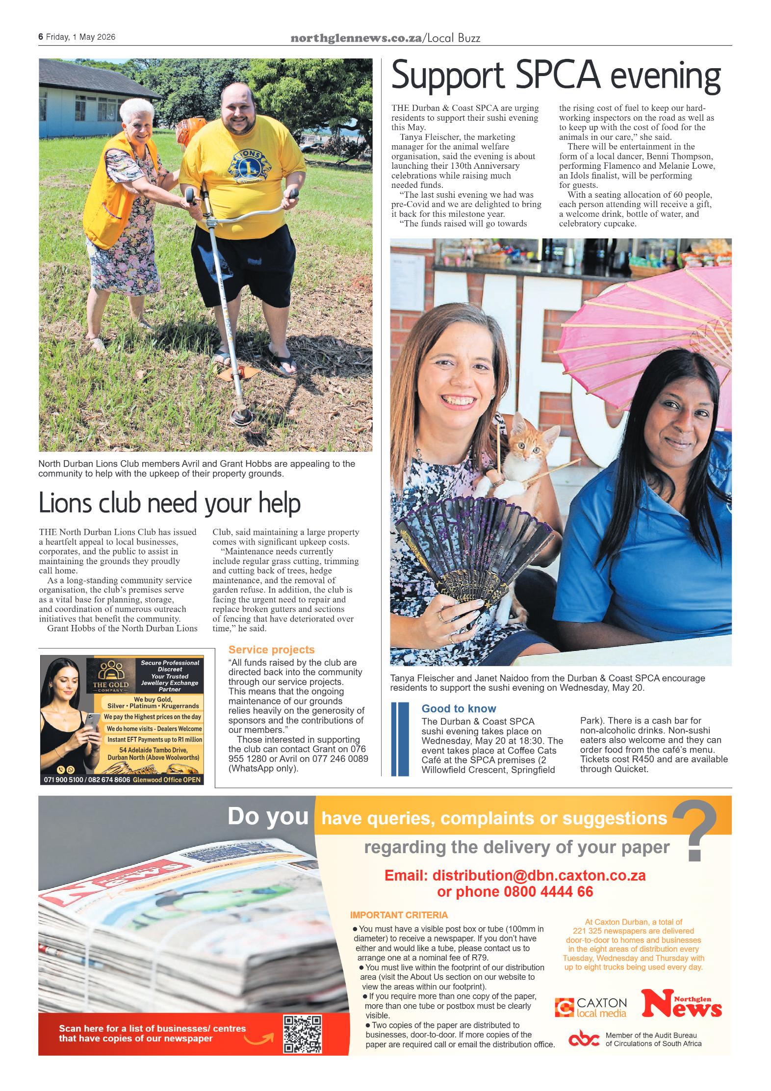 Northglen News 01 May 2026 page 6