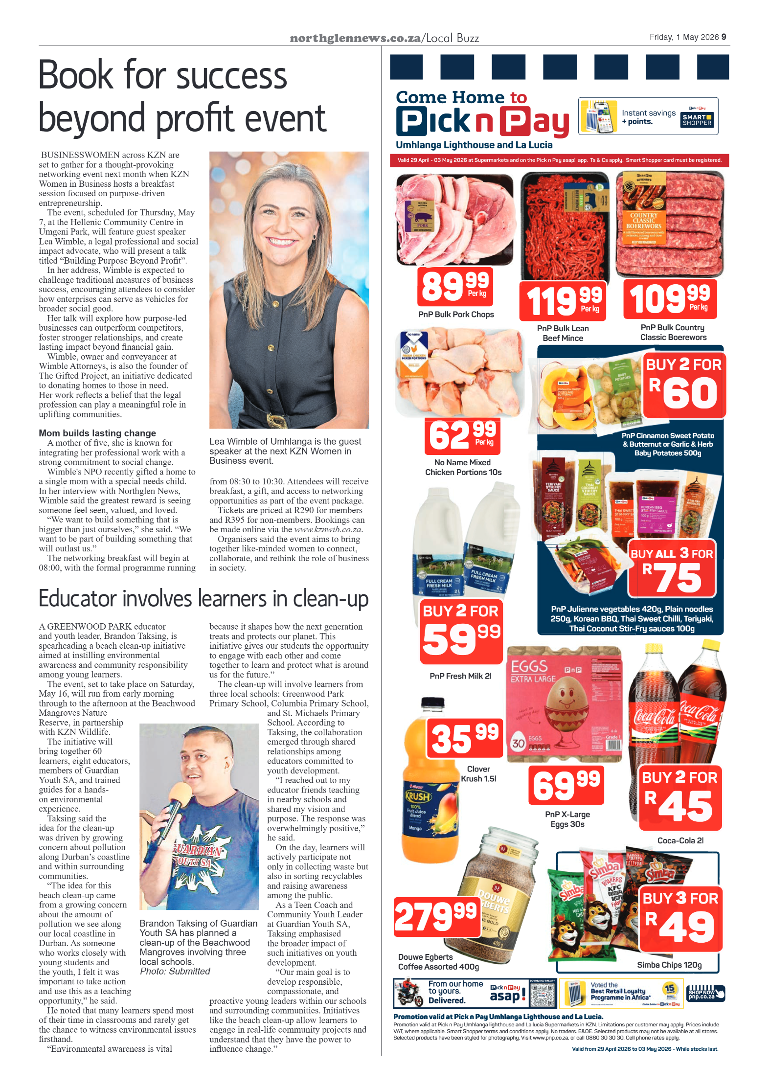 Northglen News 01 May 2026 page 9