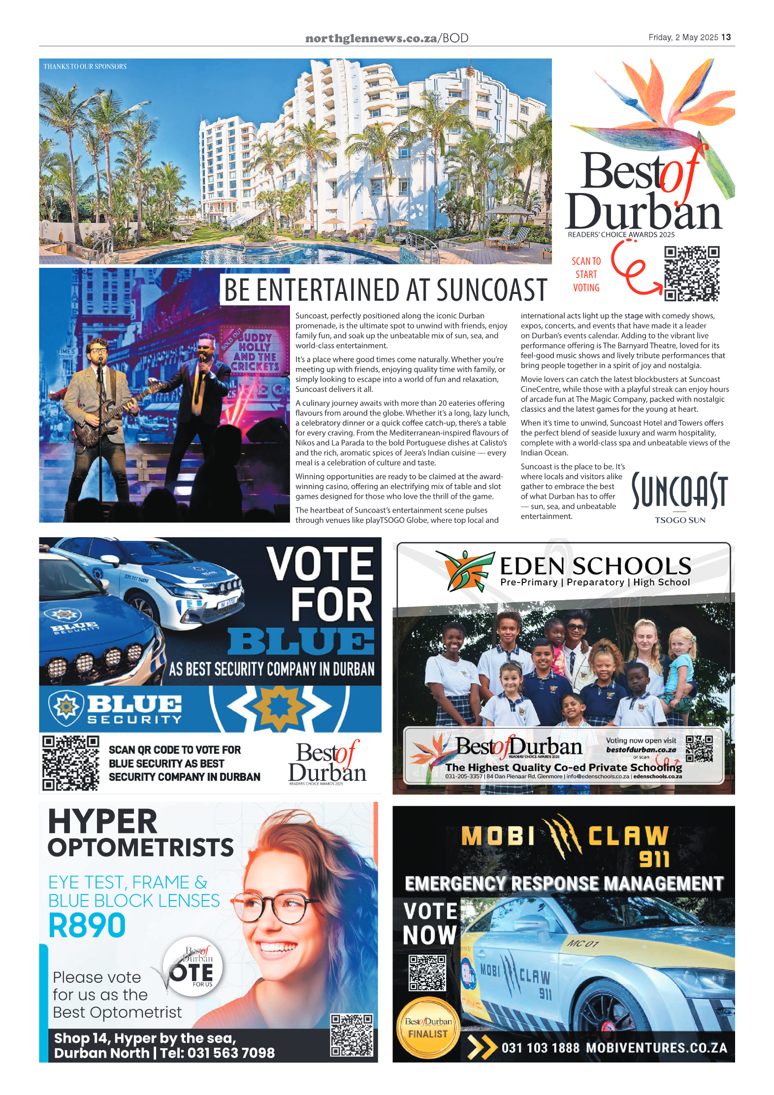 Northglen News 02 May 2025 page 13