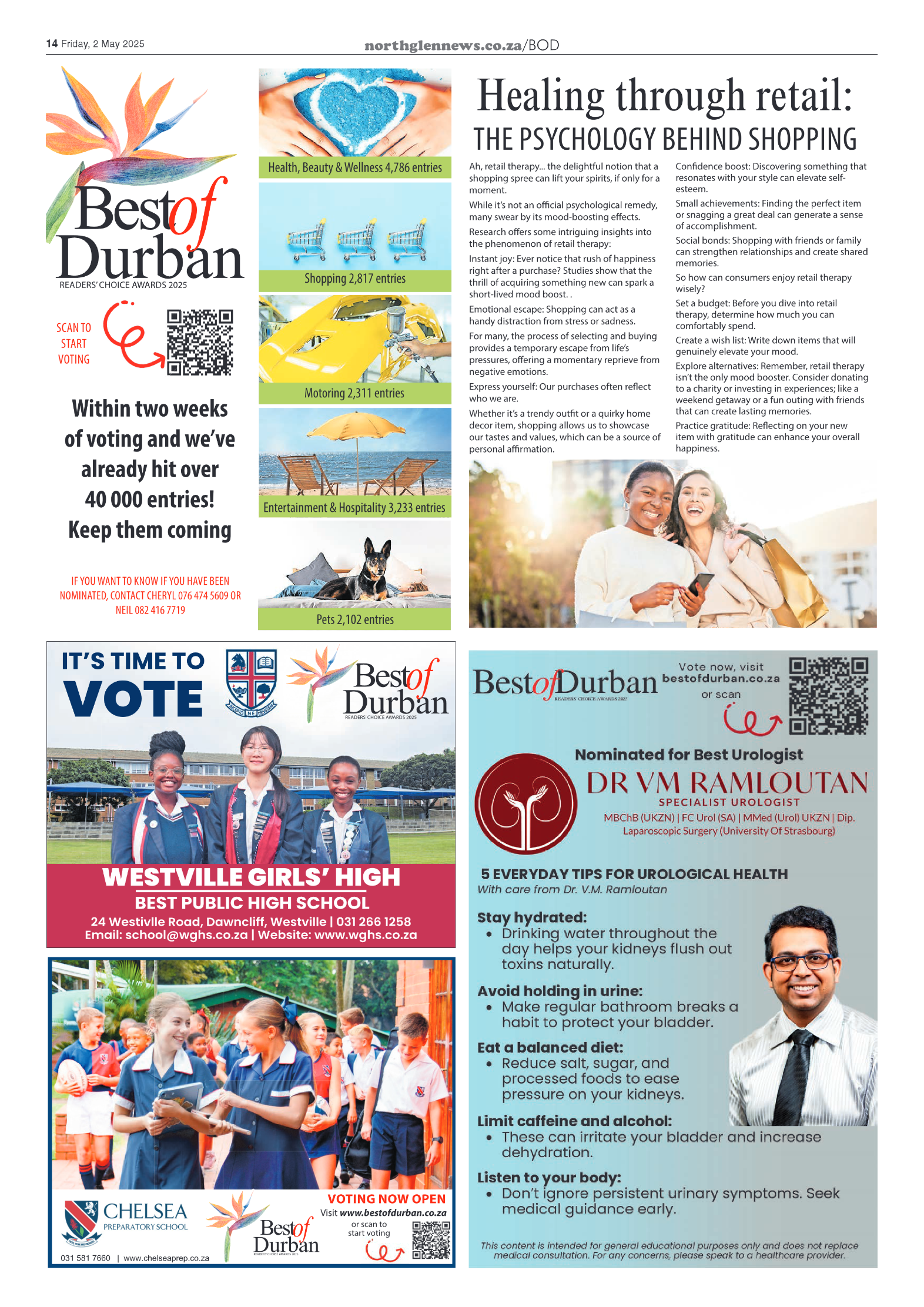 Northglen News 02 May 2025 page 14