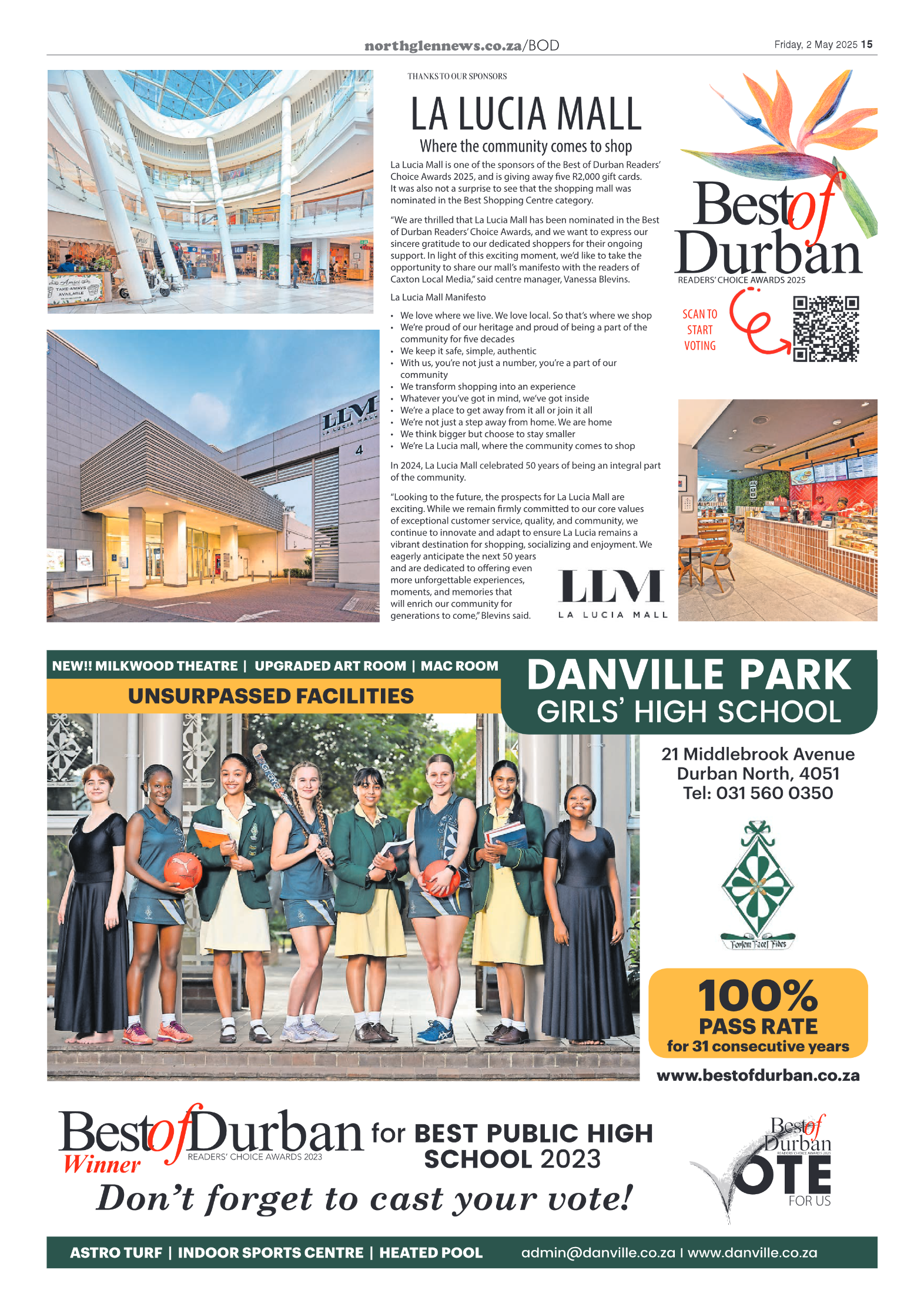 Northglen News 02 May 2025 page 15