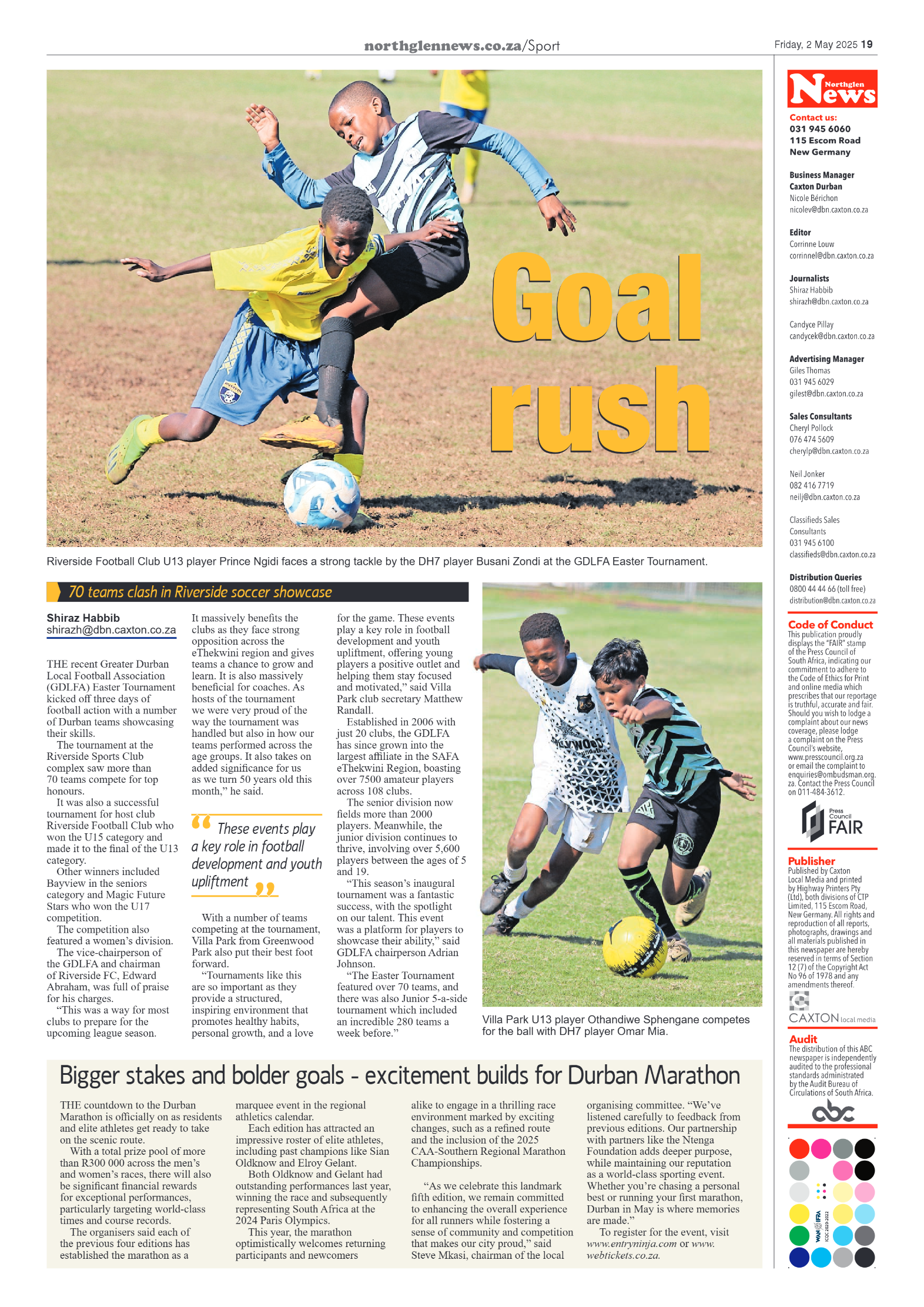 Northglen News 02 May 2025 page 19