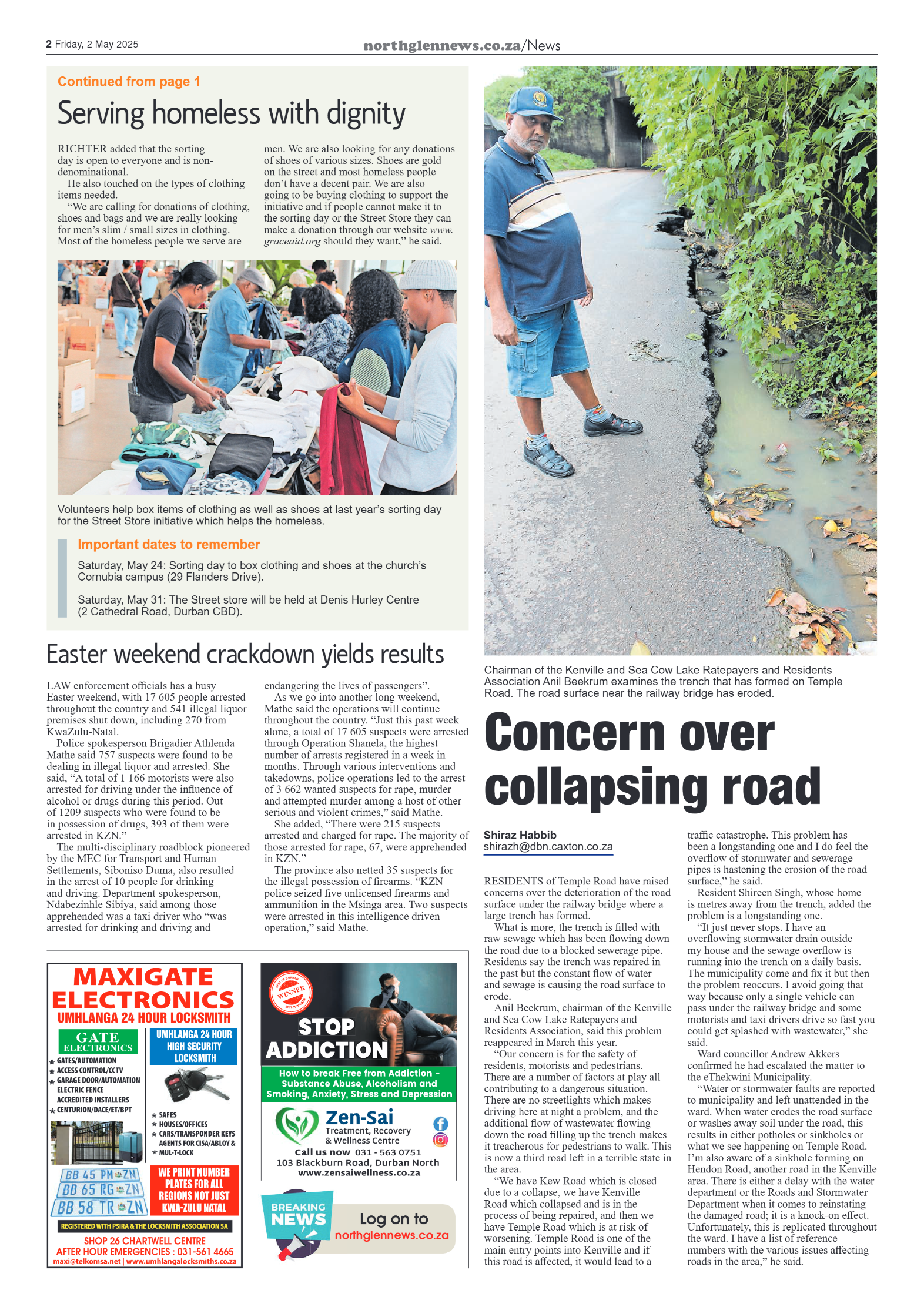 Northglen News 02 May 2025 page 2