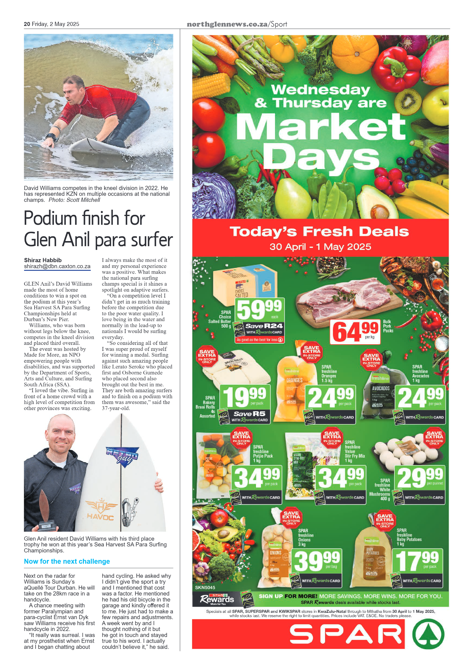 Northglen News 02 May 2025 page 20