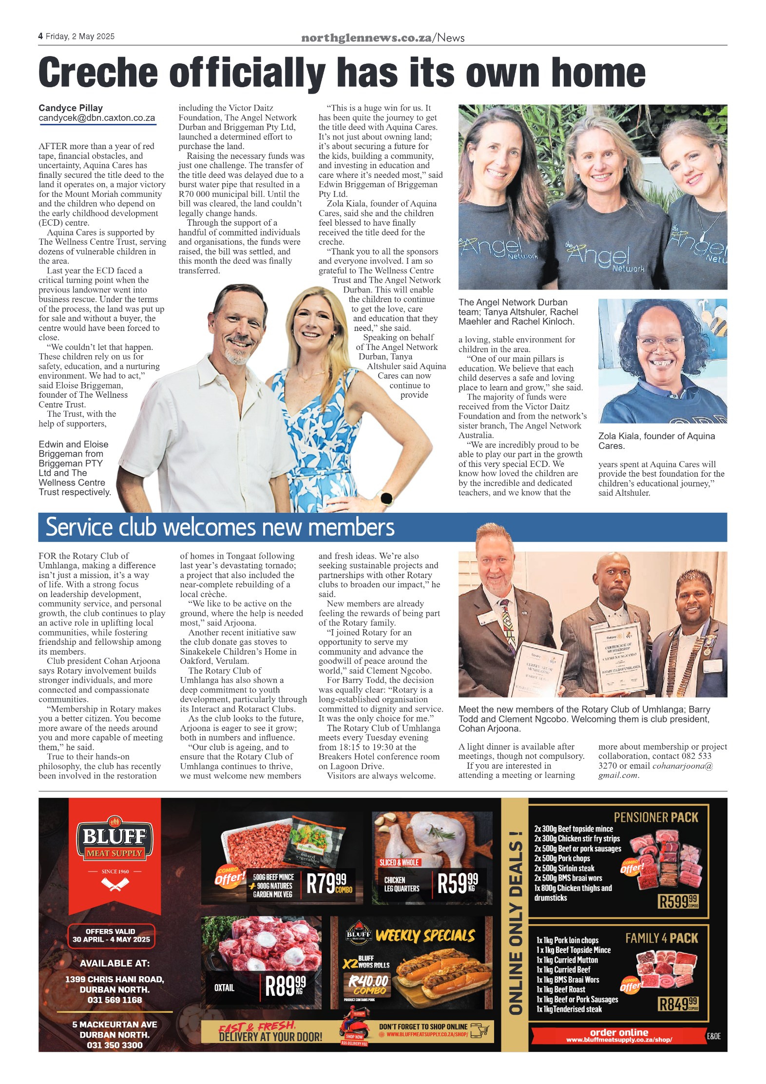 Northglen News 02 May 2025 page 4