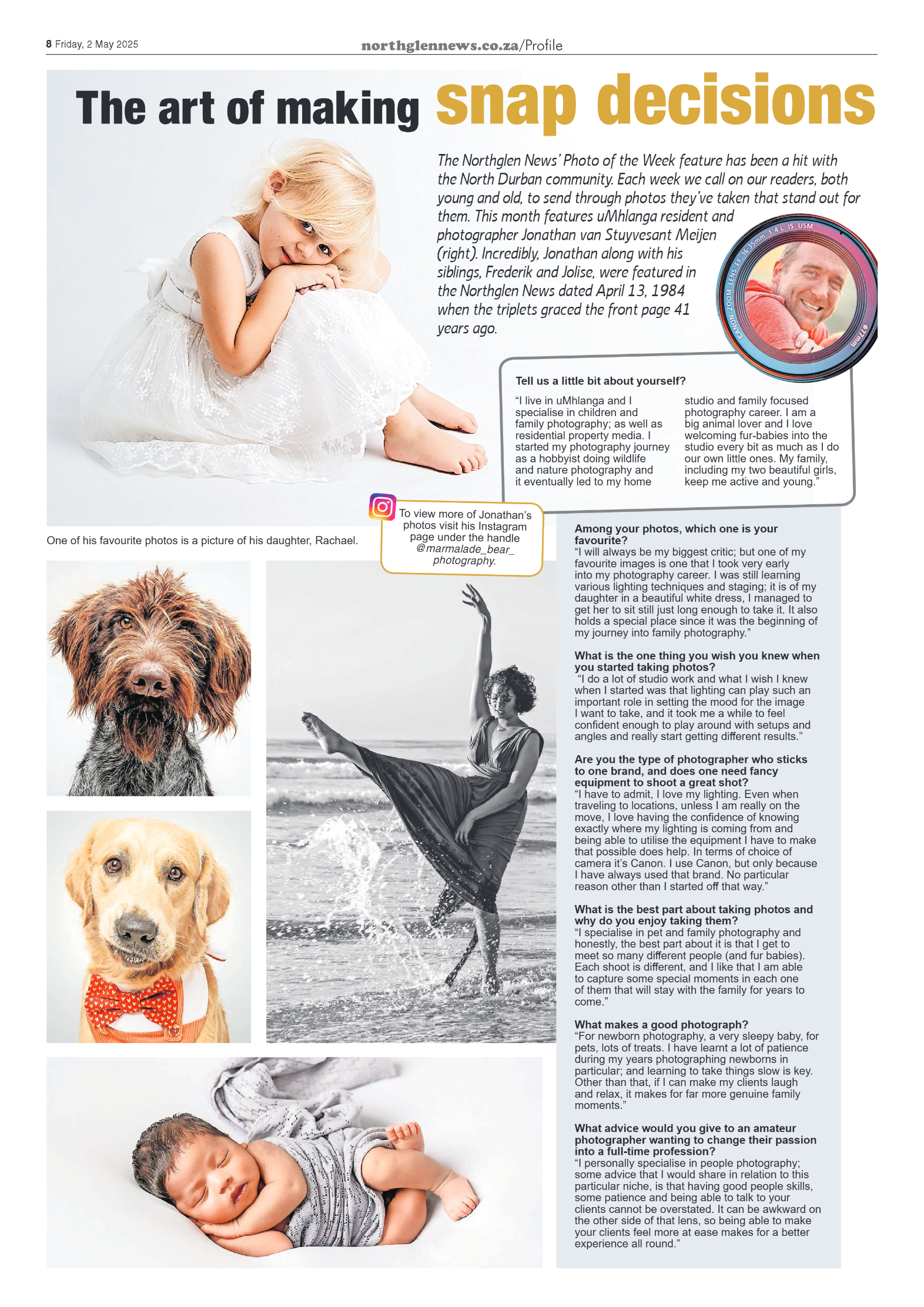 Northglen News 02 May 2025 page 8