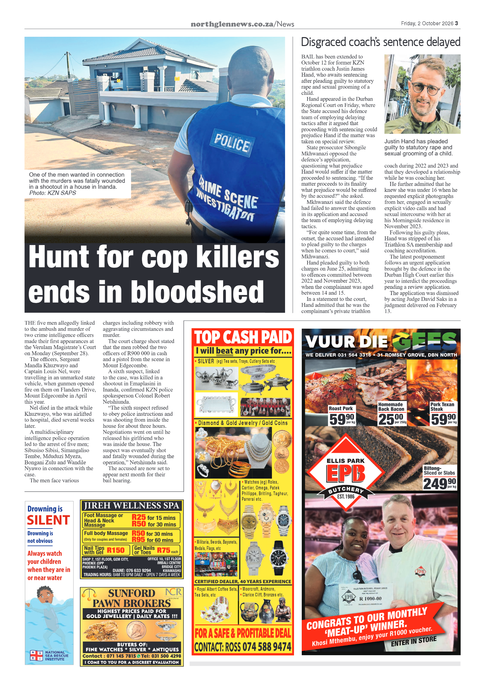 Northglen News 02 October 2026 page 3