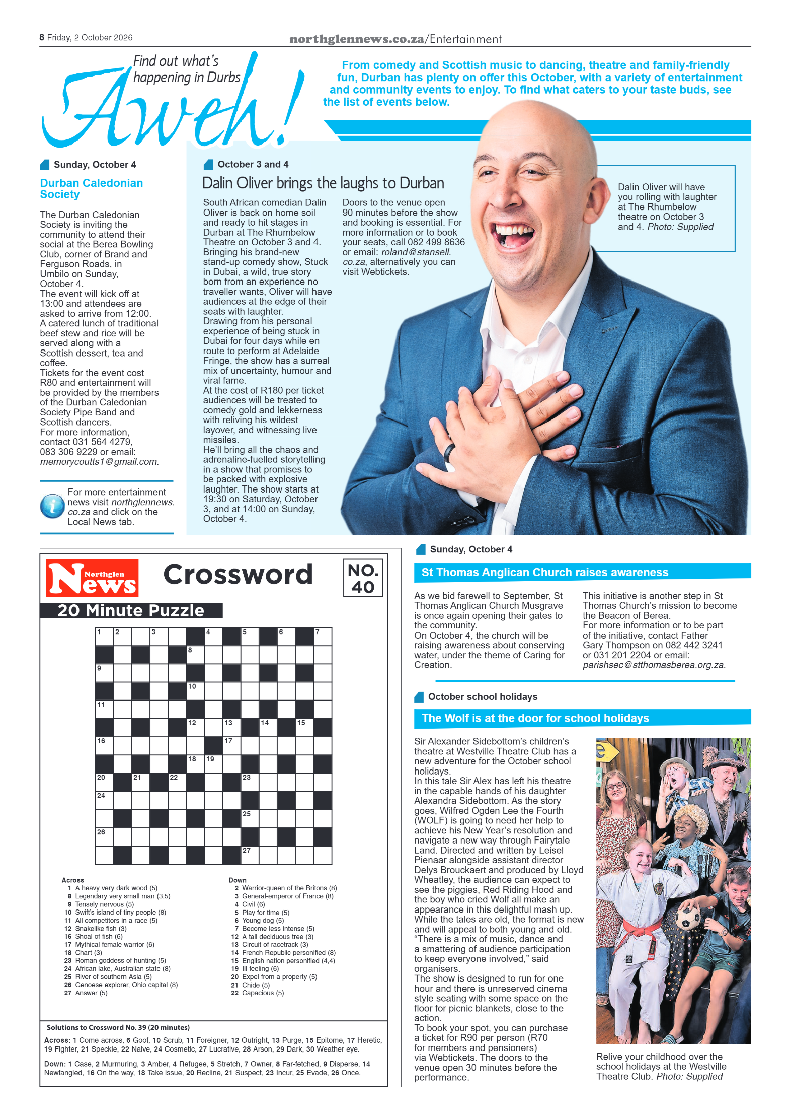 Northglen News 02 October 2026 page 8