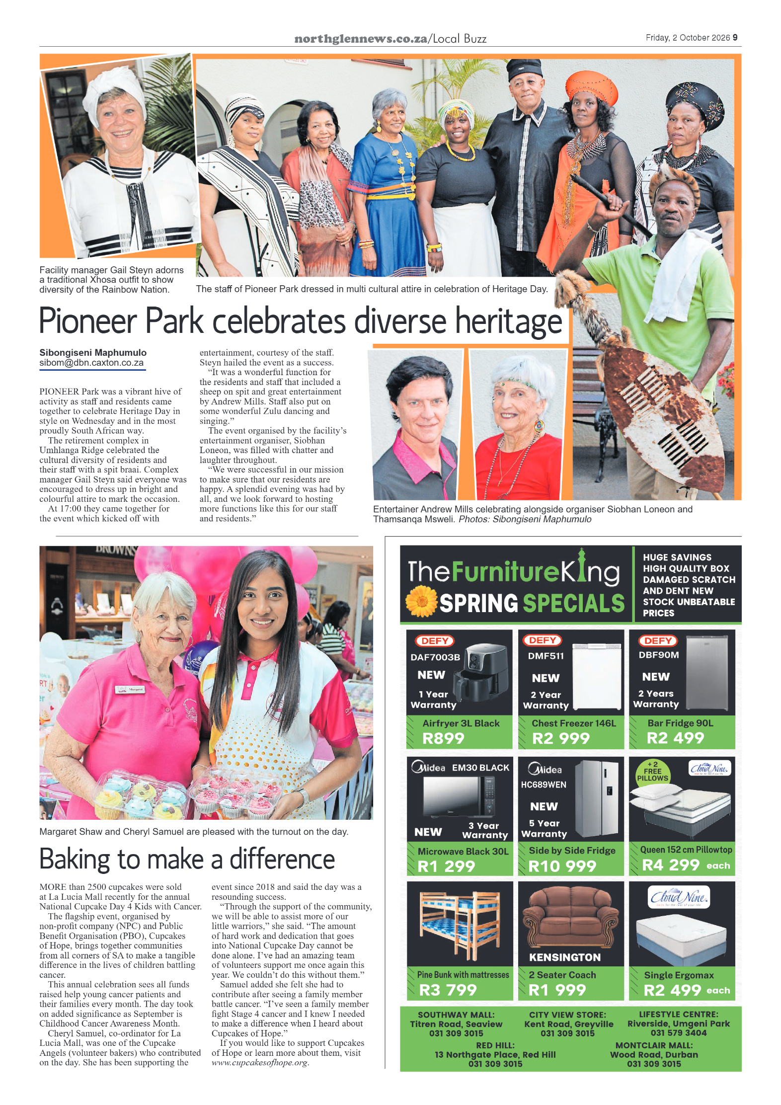 Northglen News 02 October 2026 page 9