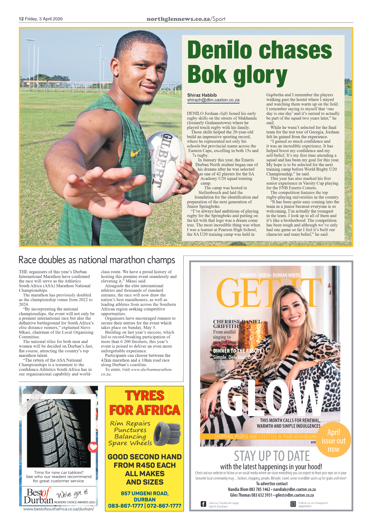 Northglen News 03 April 2026 page 12