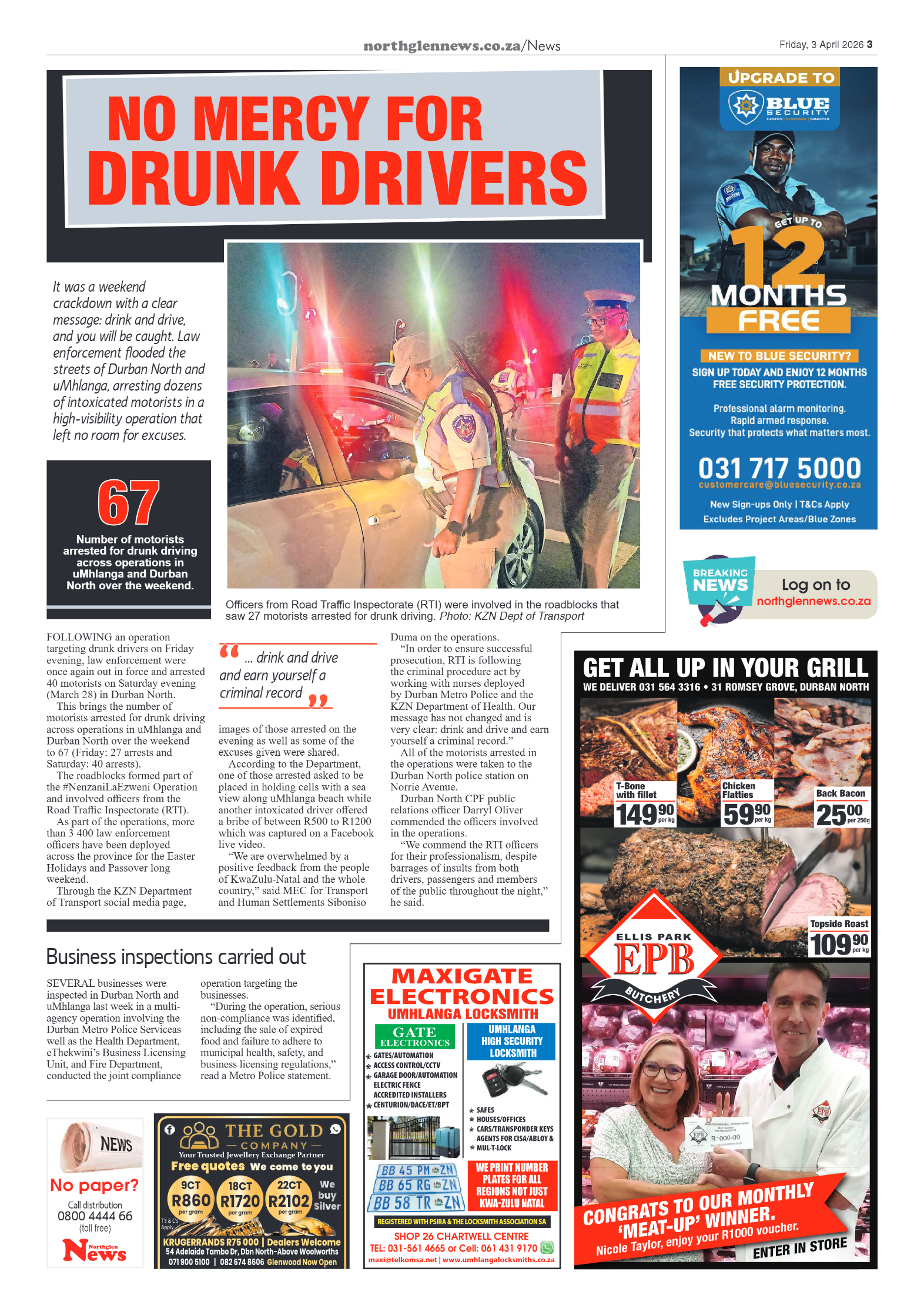 Northglen News 03 April 2026 page 3