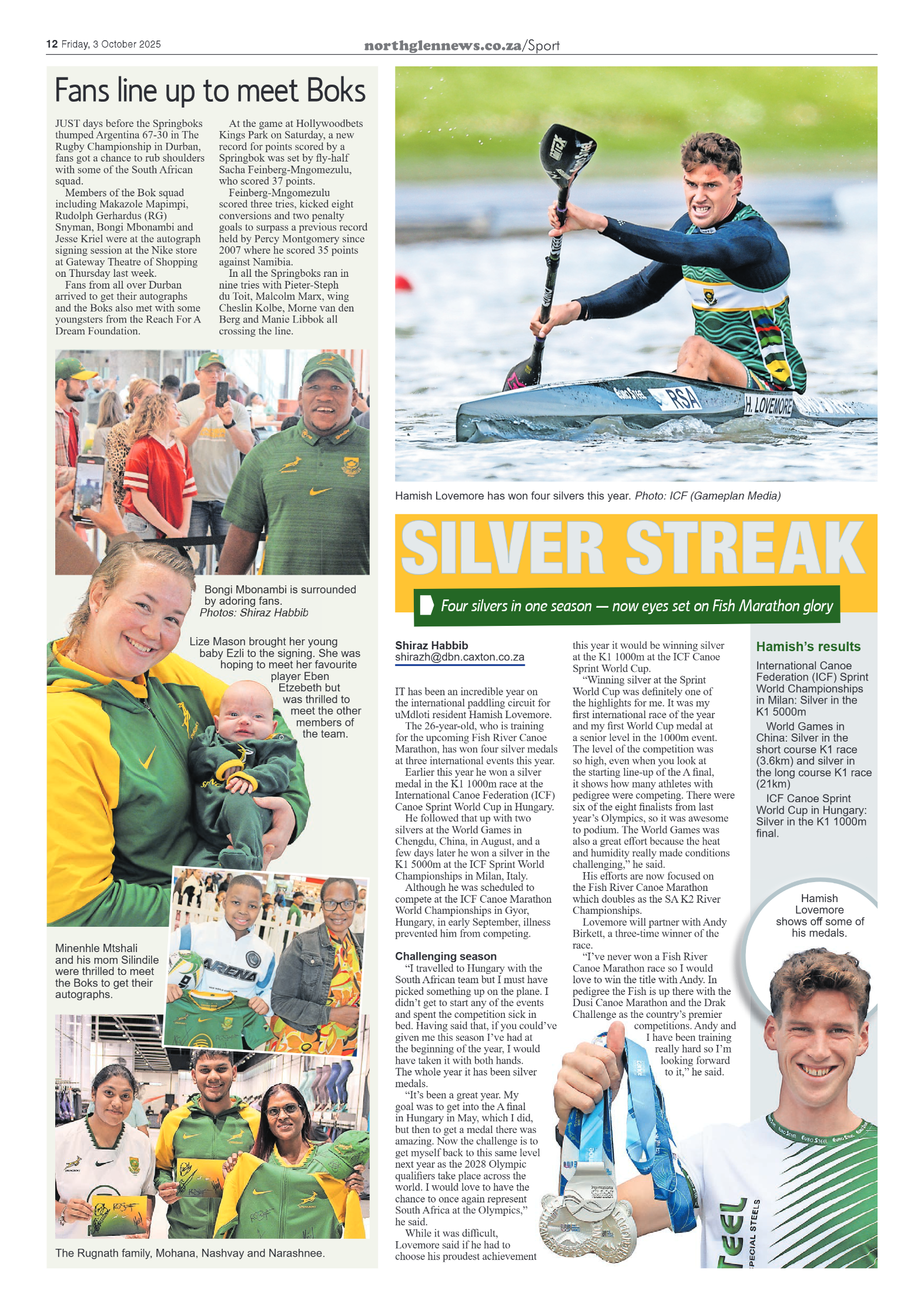 Northglen News 03 October 2025 page 12