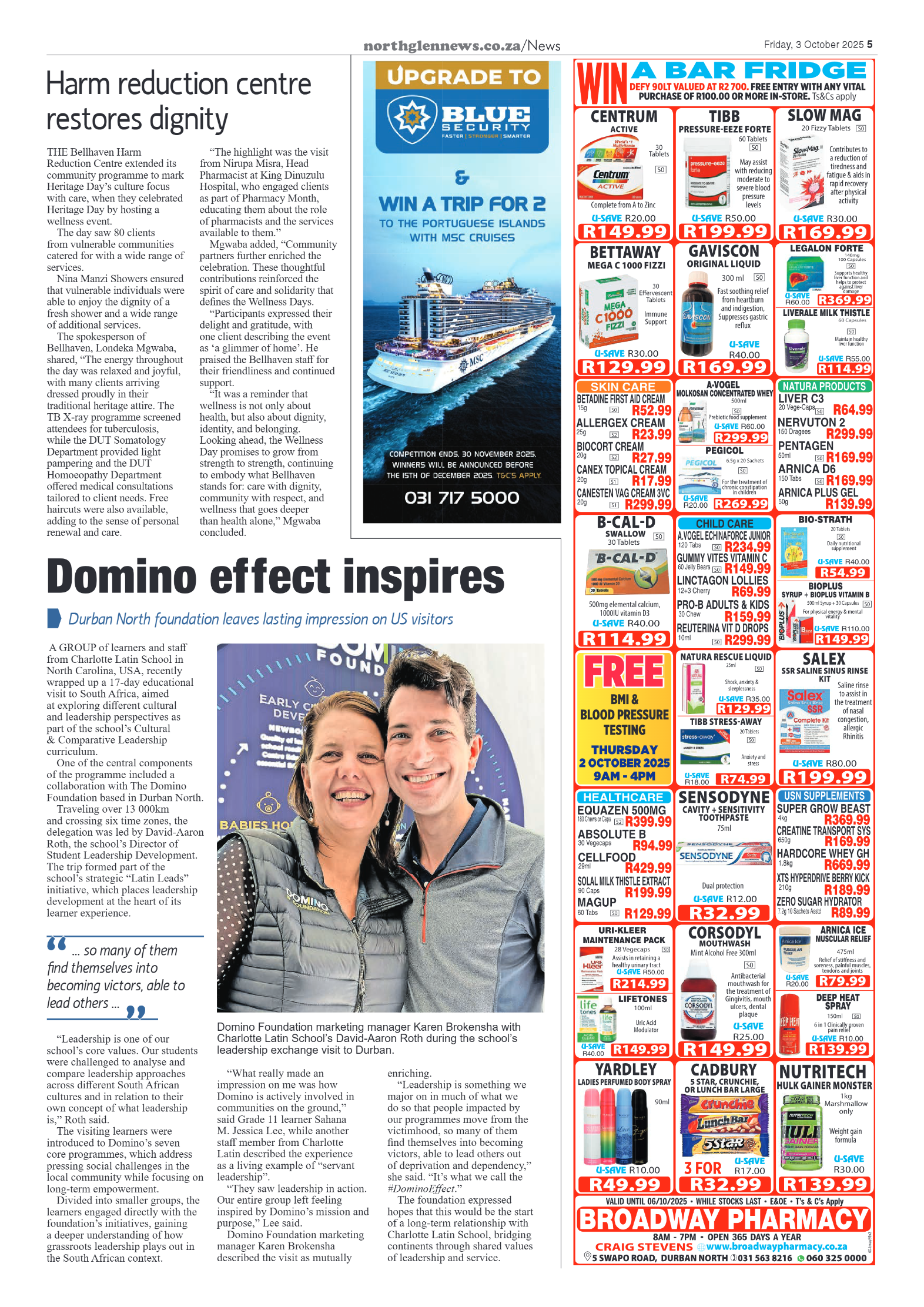Northglen News 03 October 2025 page 5