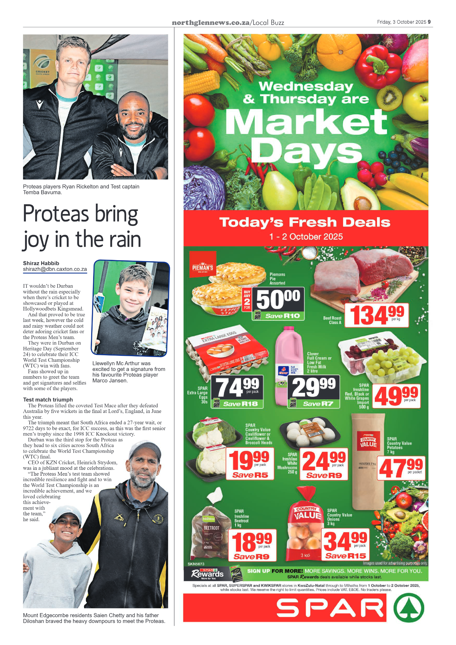 Northglen News 03 October 2025 page 9
