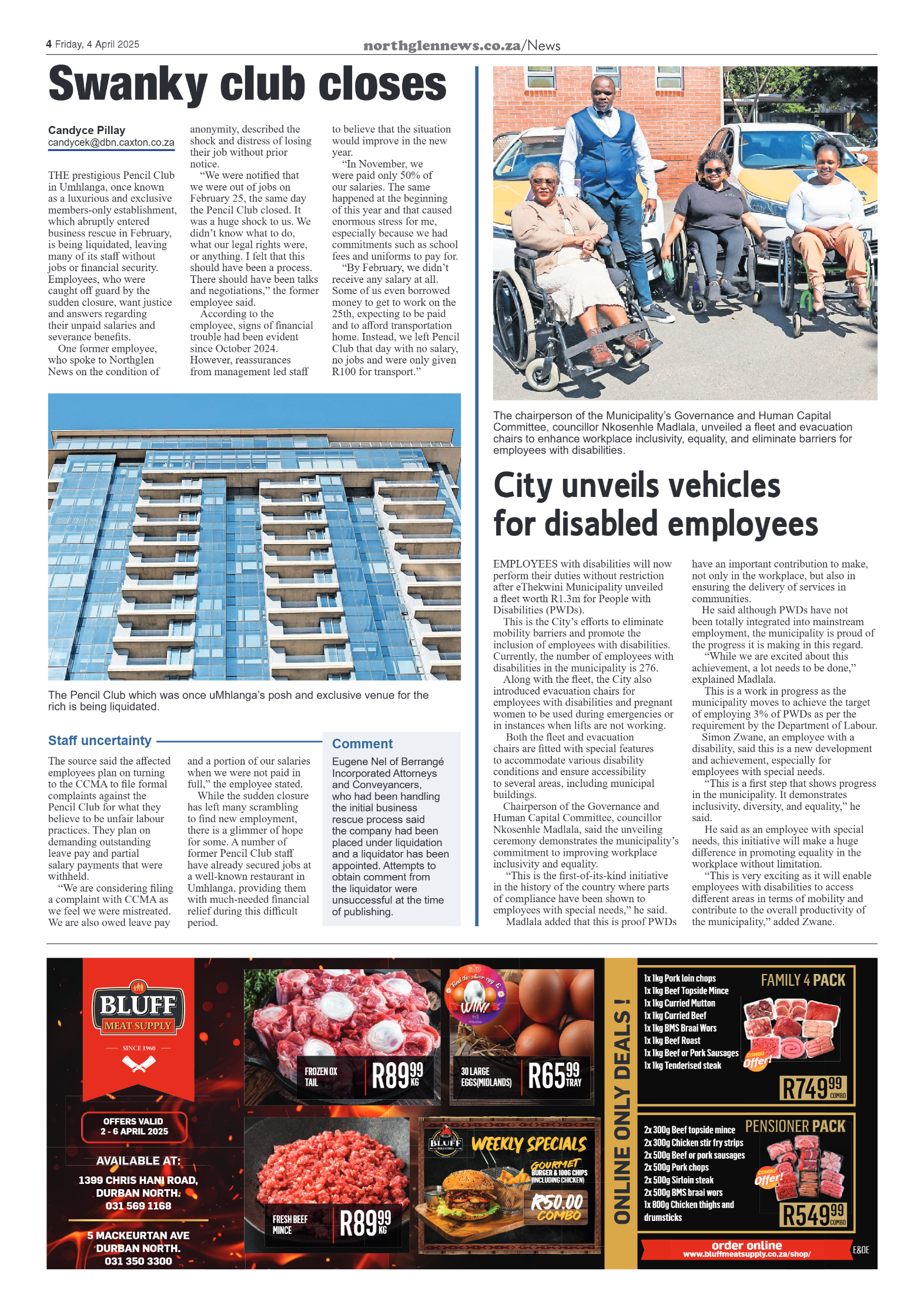 Northglen News 04 April 2025 page 4