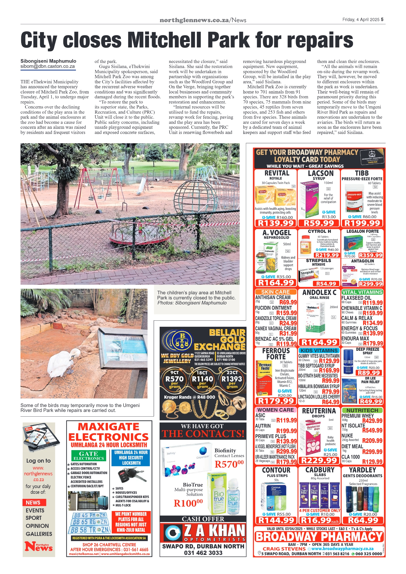 Northglen News 04 April 2025 page 5