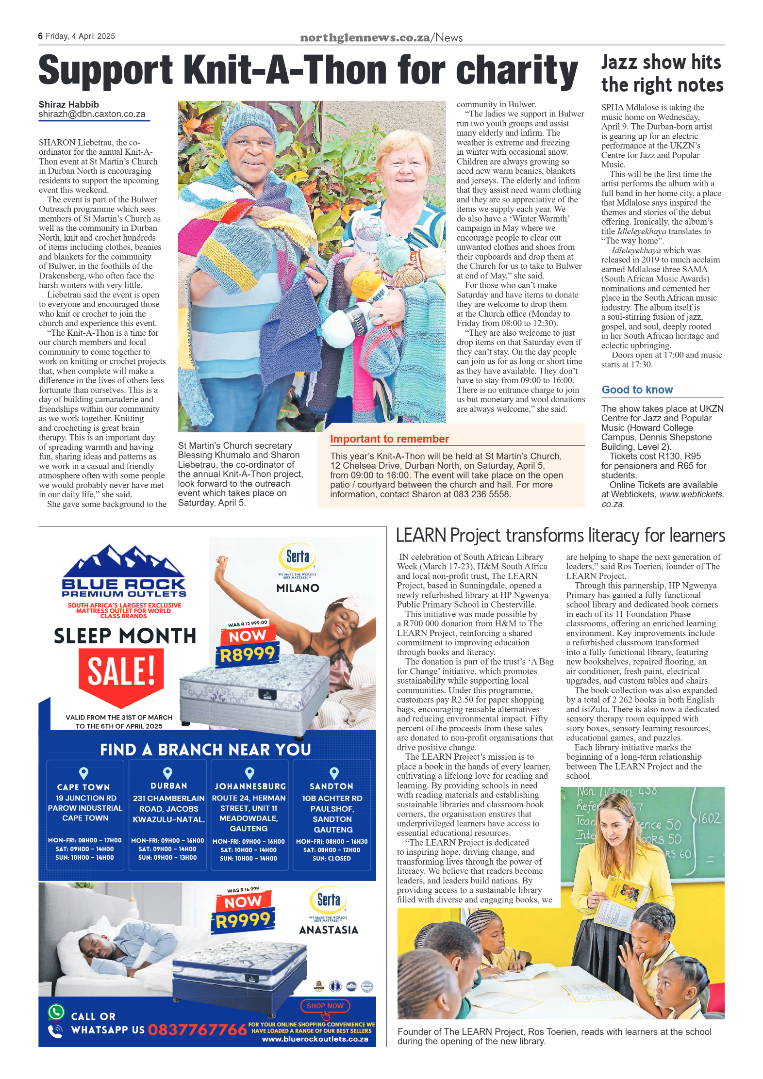 Northglen News 04 April 2025 page 6