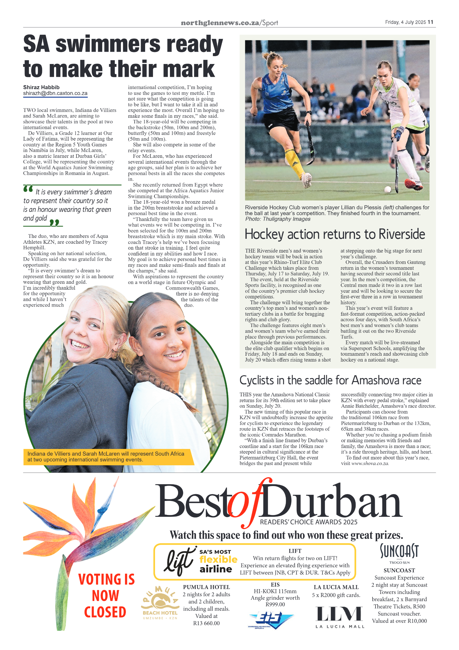 Northglen News 04 July 2025 page 11