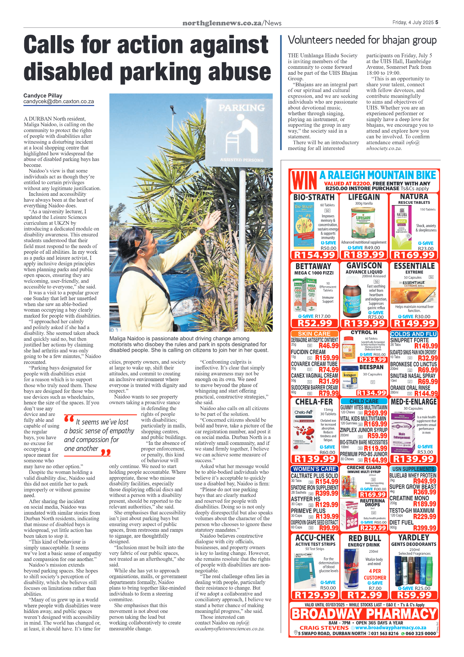 Northglen News 04 July 2025 page 5