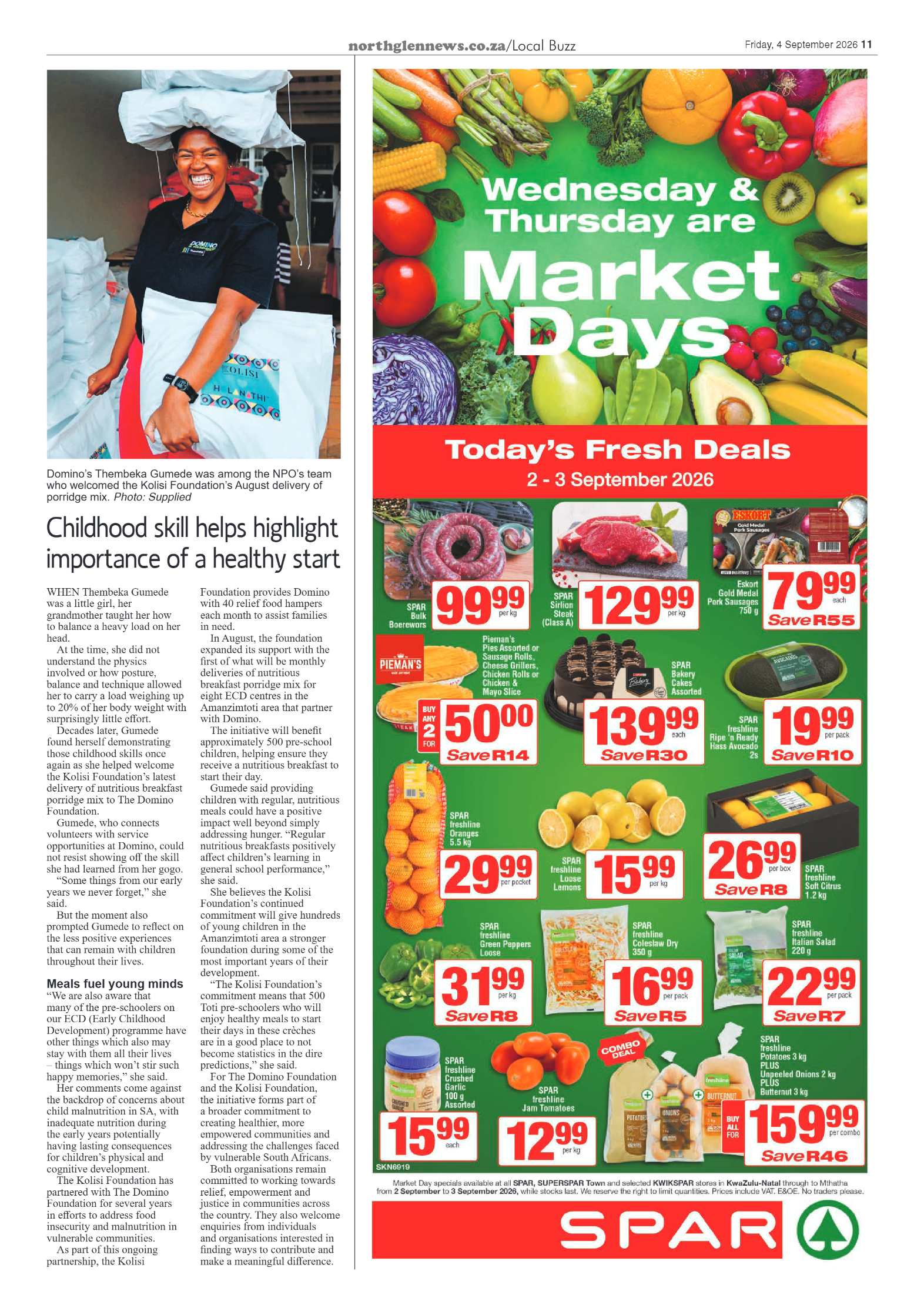 Northglen News 04 September 2026 page 11