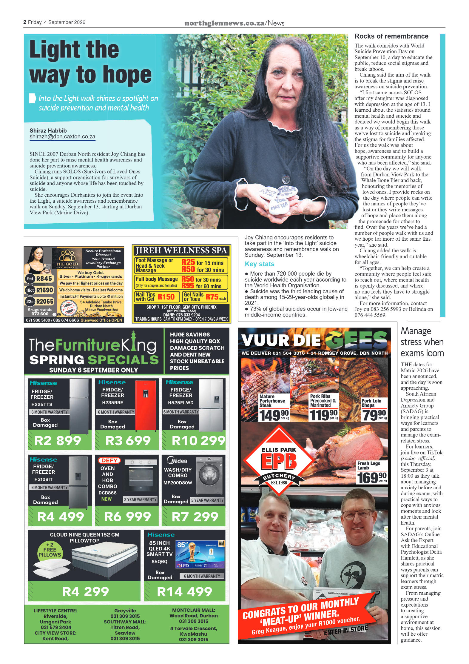 Northglen News 04 September 2026 page 2