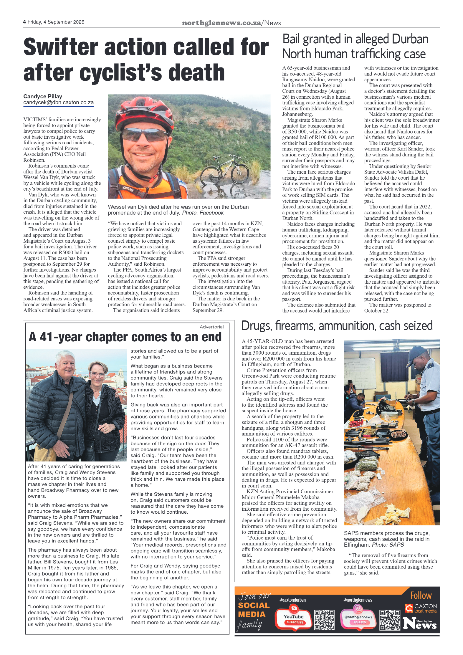 Northglen News 04 September 2026 page 4