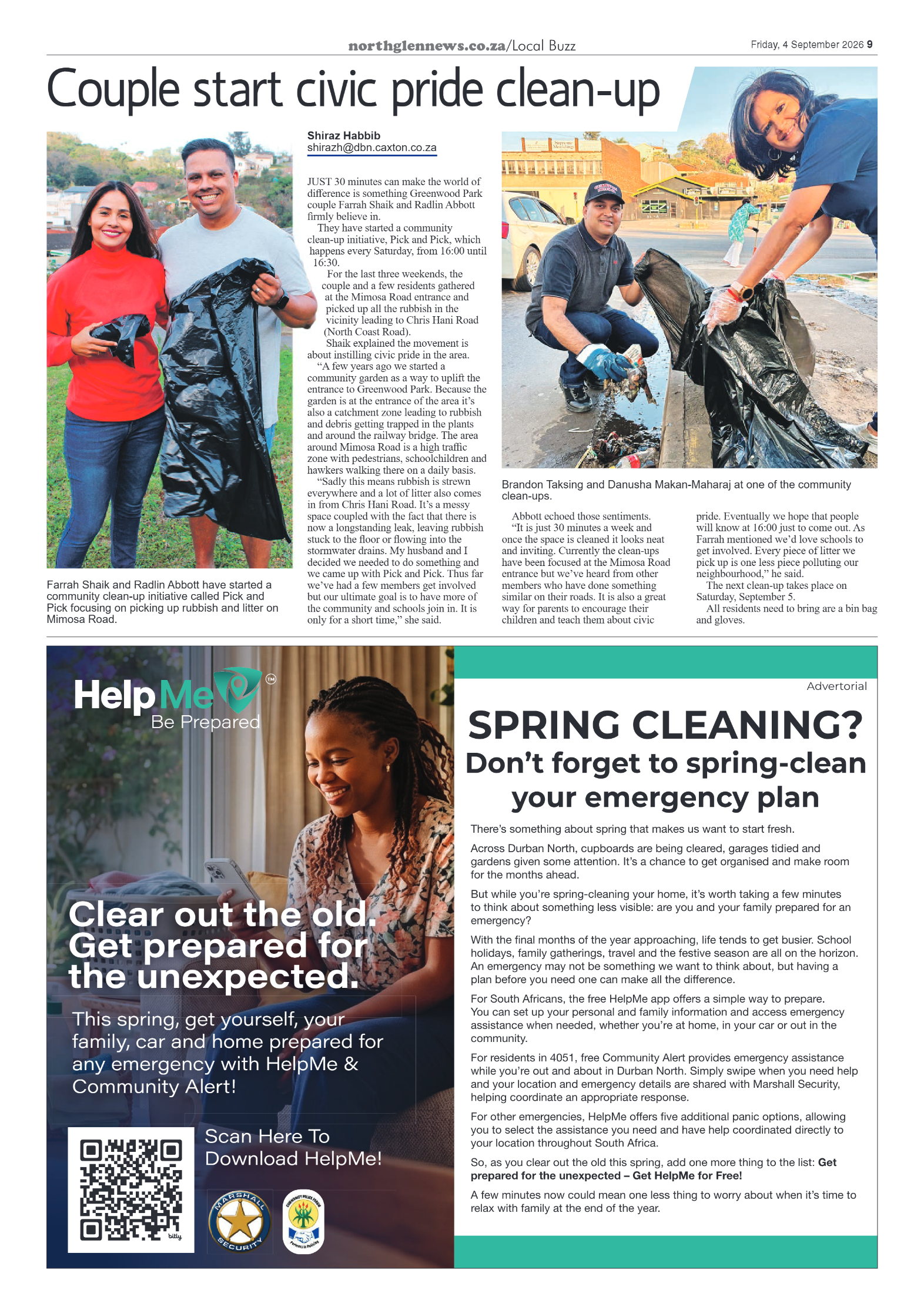 Northglen News 04 September 2026 page 9