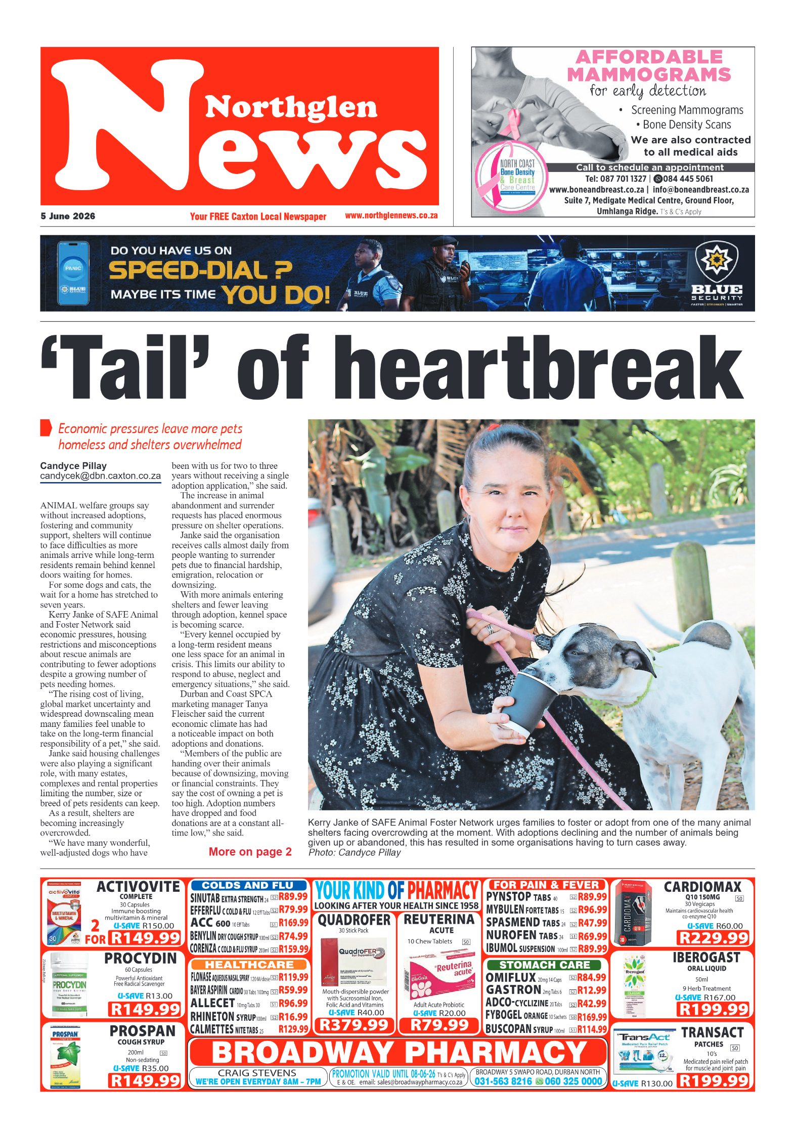 Northglen News 05 June 2026 page 1