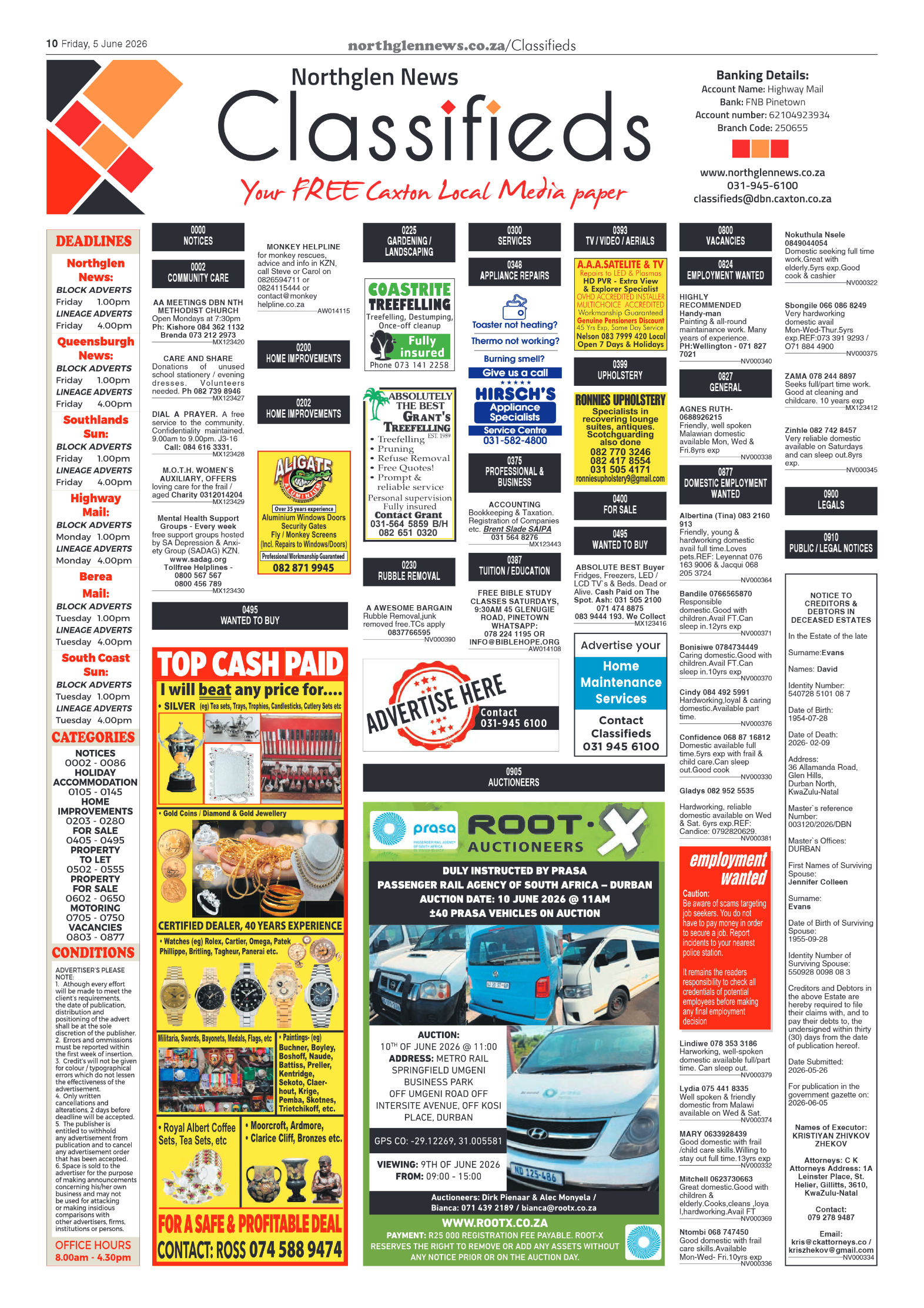 Northglen News 05 June 2026 page 10