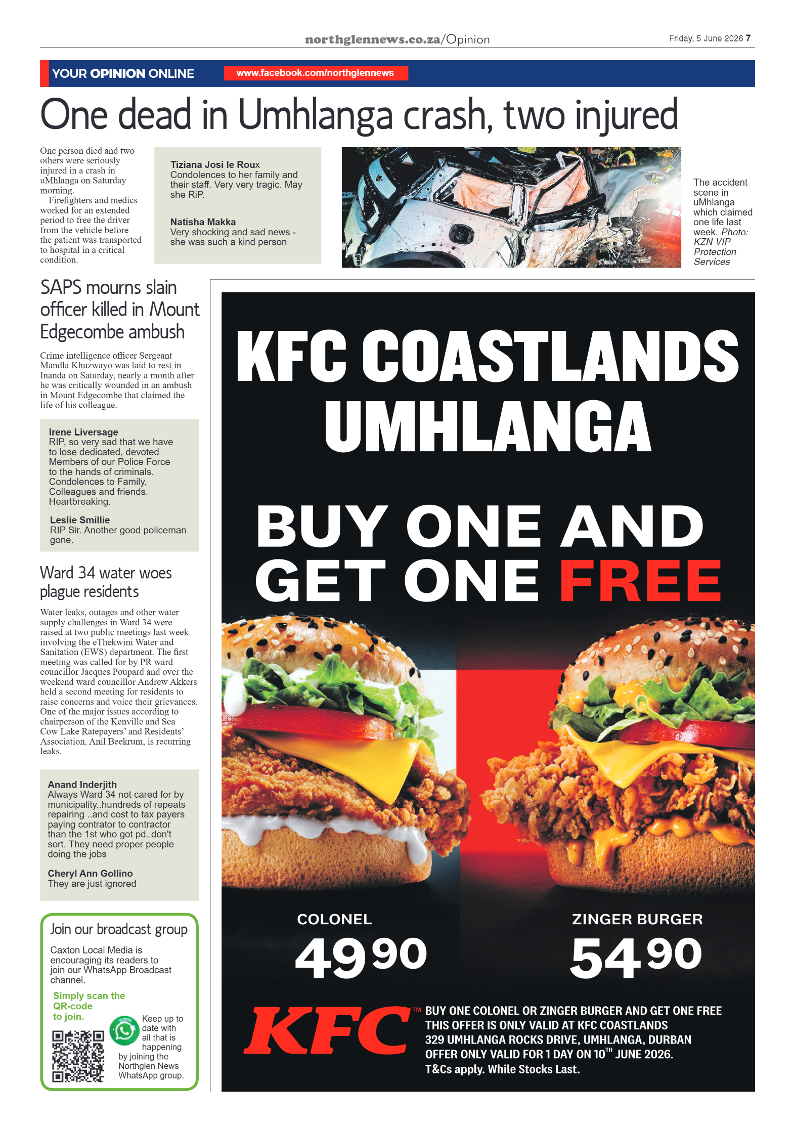 Northglen News 05 June 2026 page 7