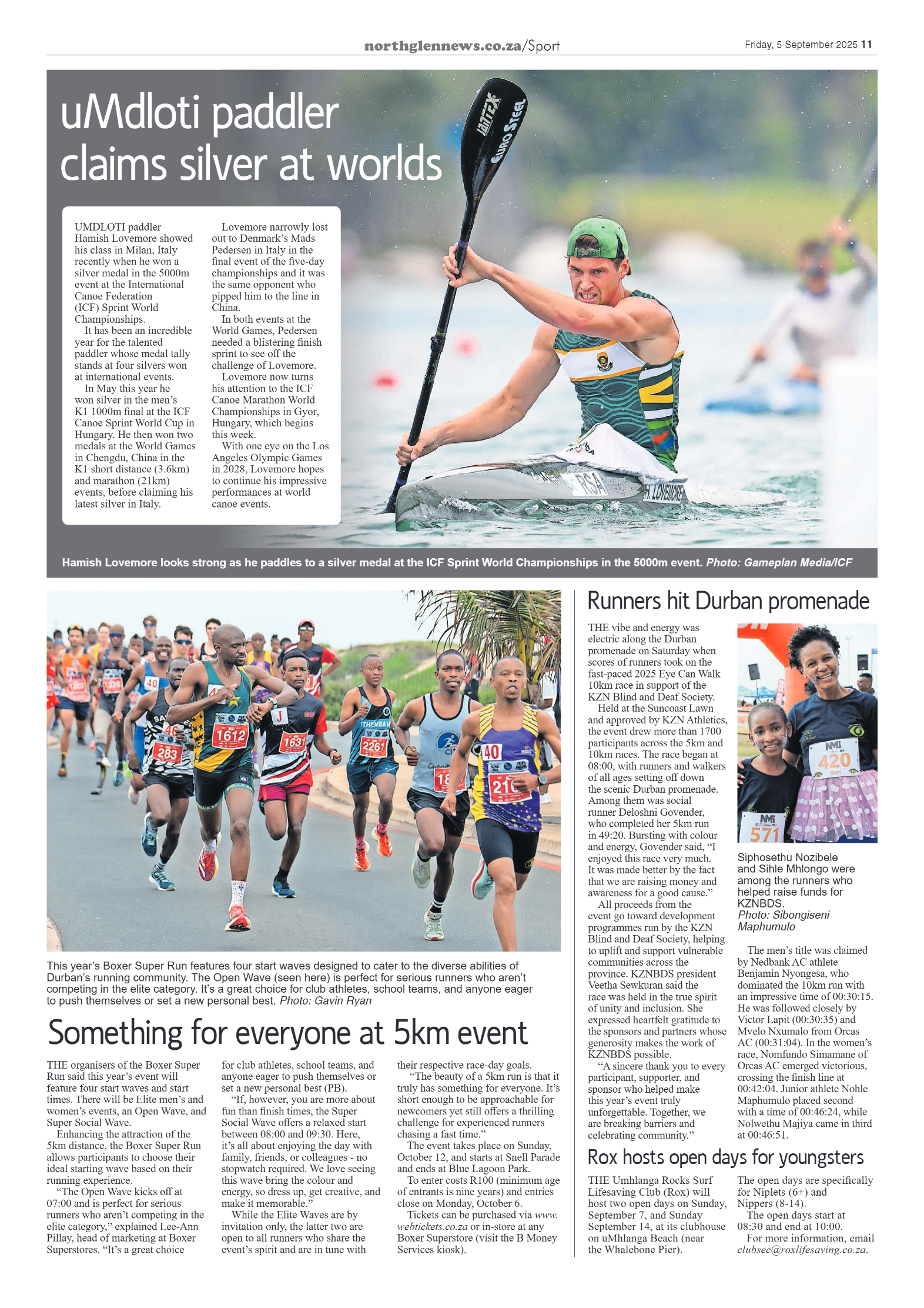 Northglen News 05 September 2025 page 11