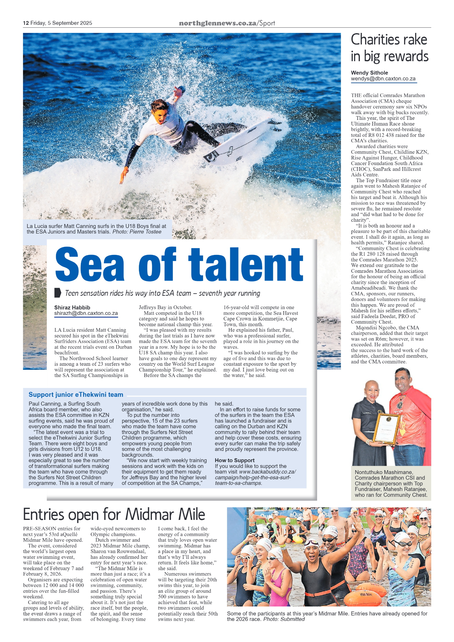 Northglen News 05 September 2025 page 12