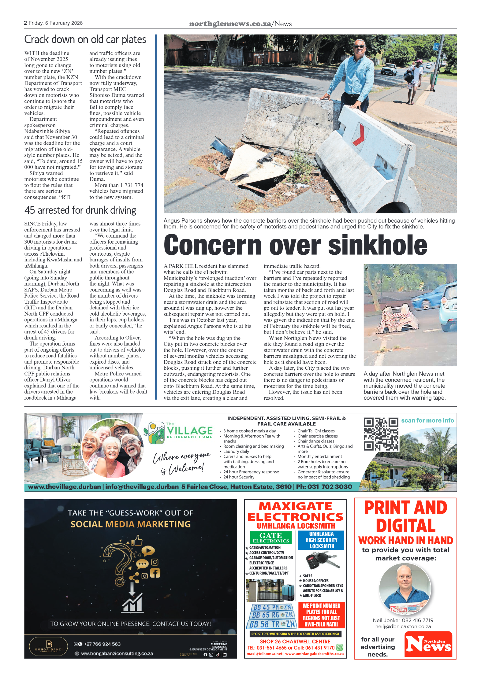 Northglen News 06 February 2026 page 2