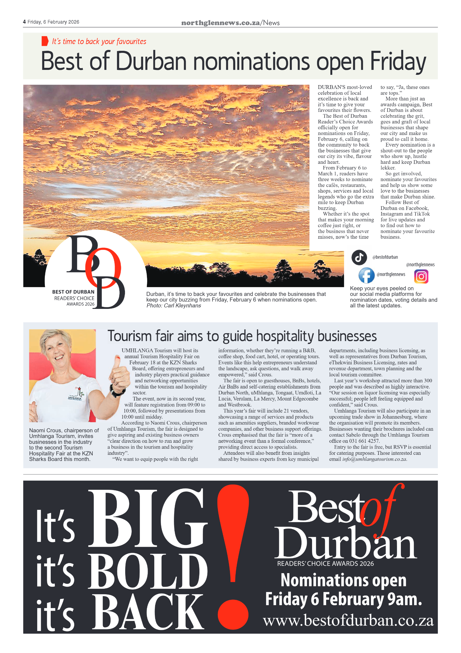 Northglen News 06 February 2026 page 4