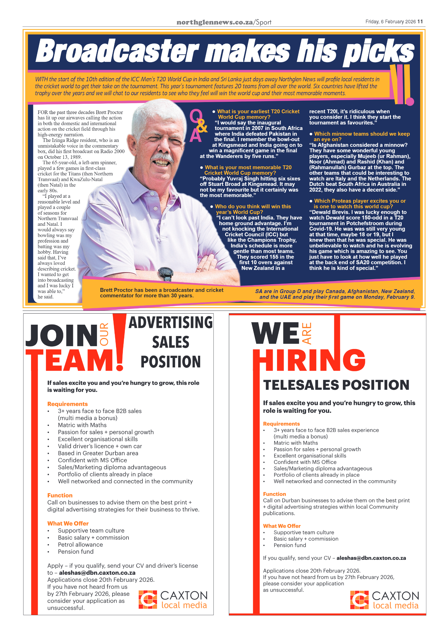 Northglen News 06 February 2026 page 10