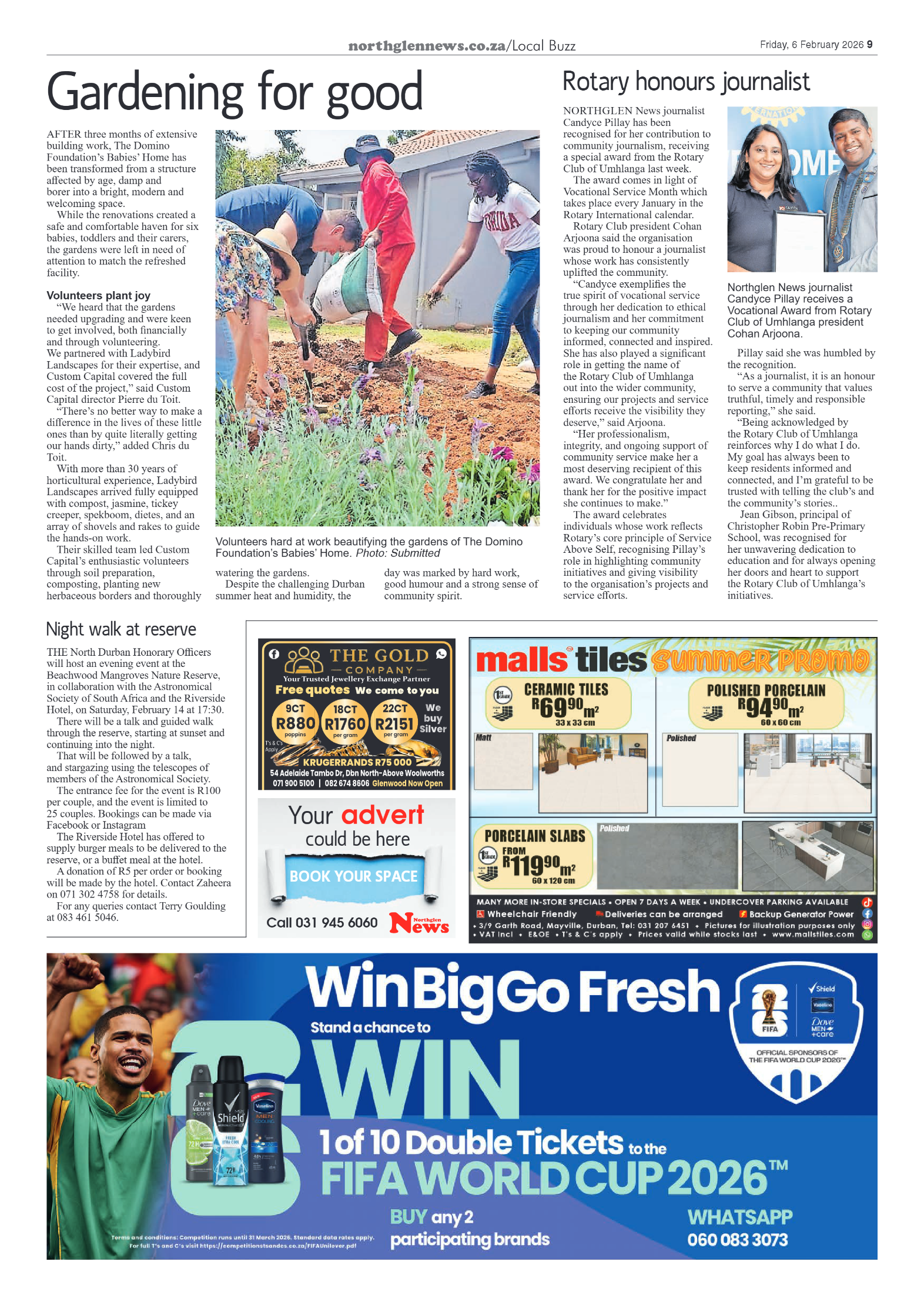 Northglen News 06 February 2026 page 8