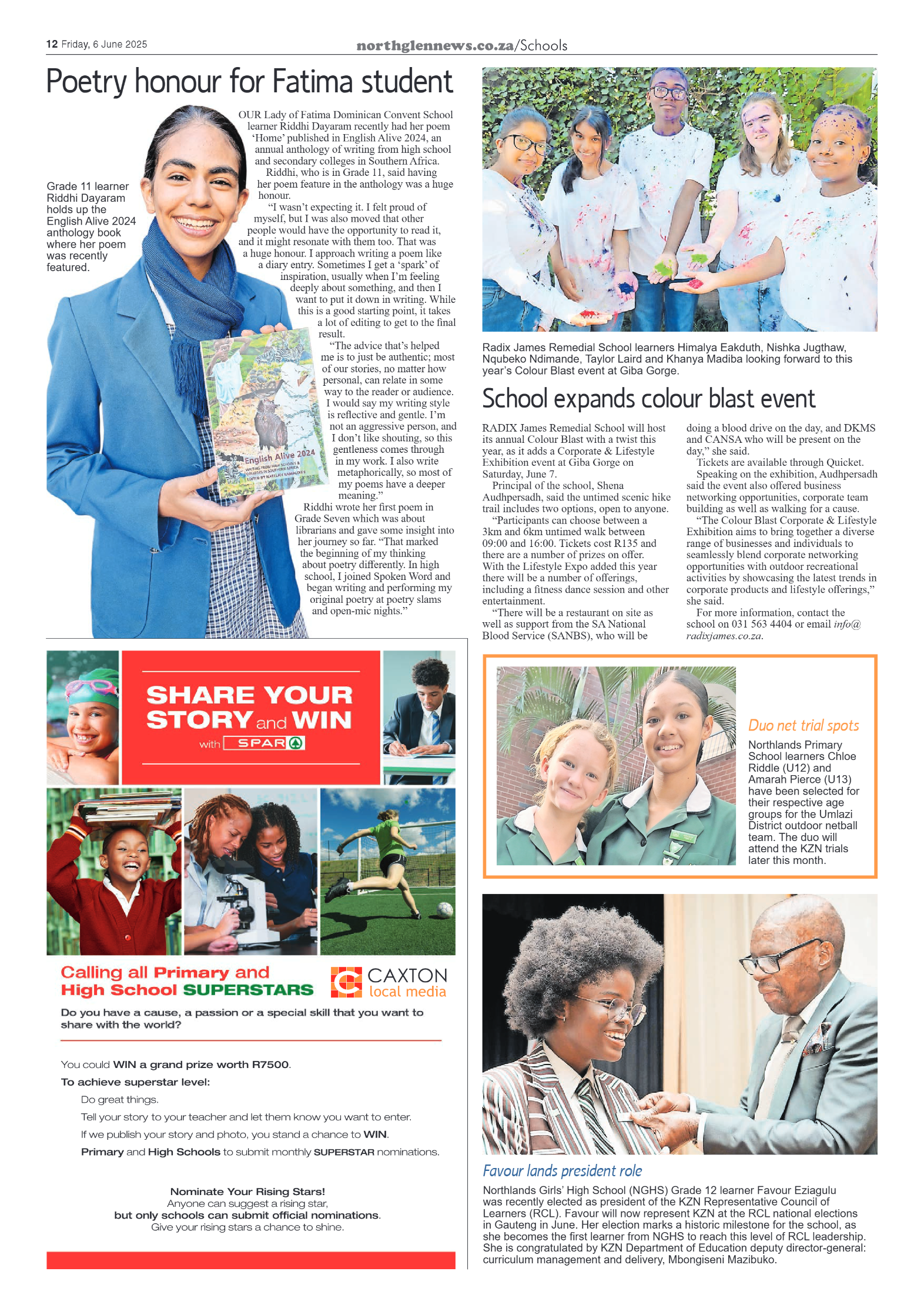 Northglen News 06 June page 12