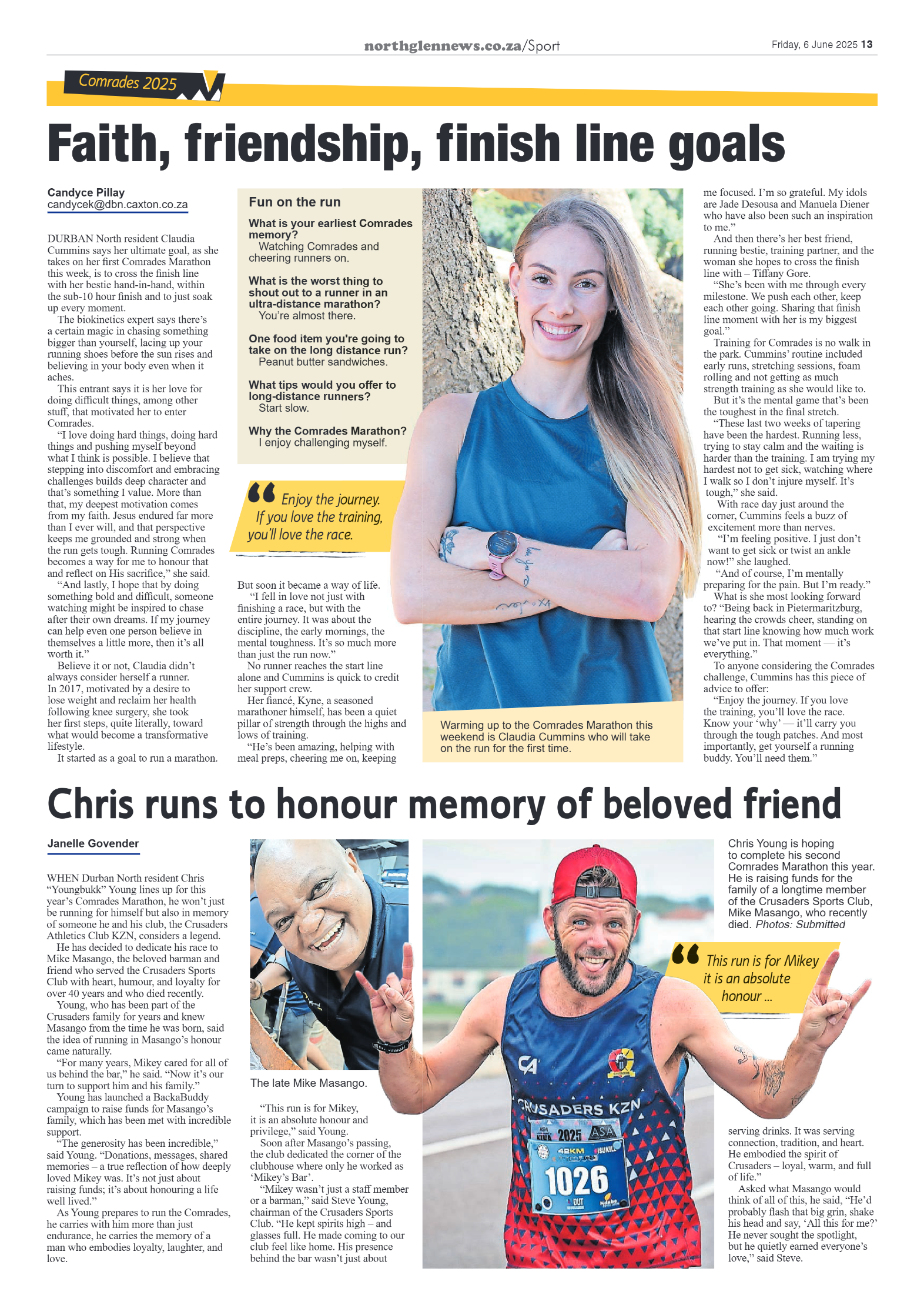 Northglen News 06 June page 13