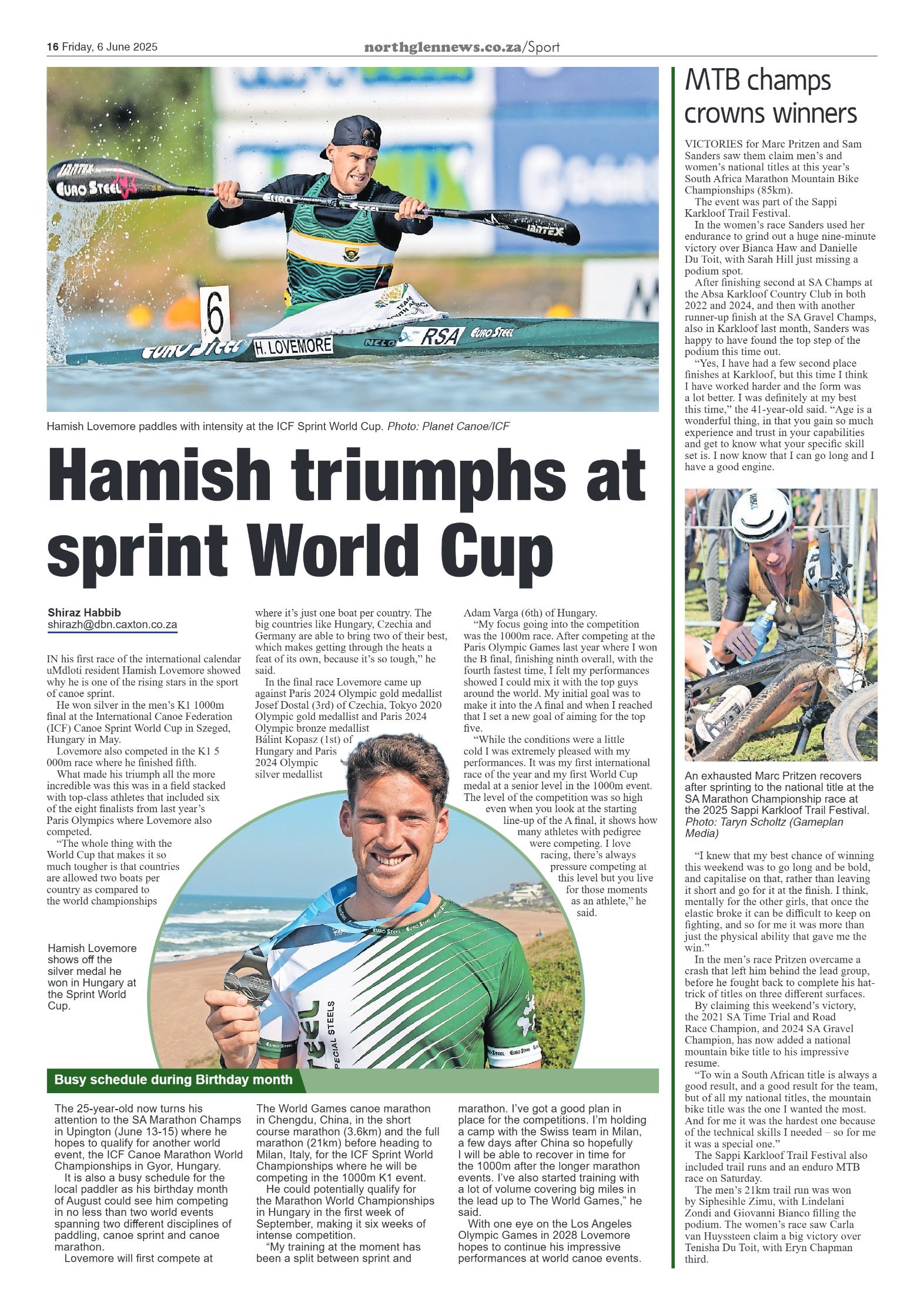 Northglen News 06 June page 16