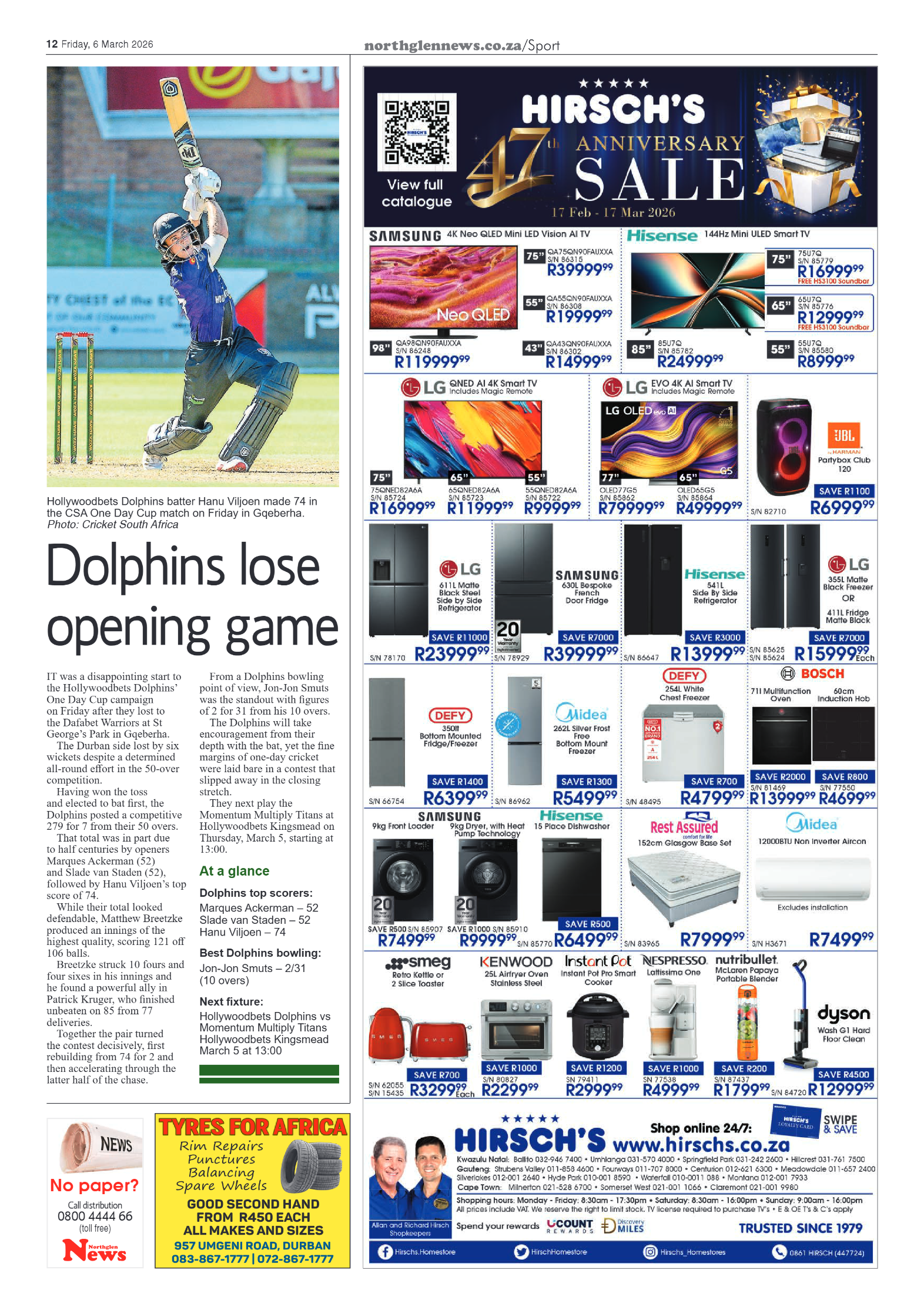 Northglen News 06 March 2026 page 12