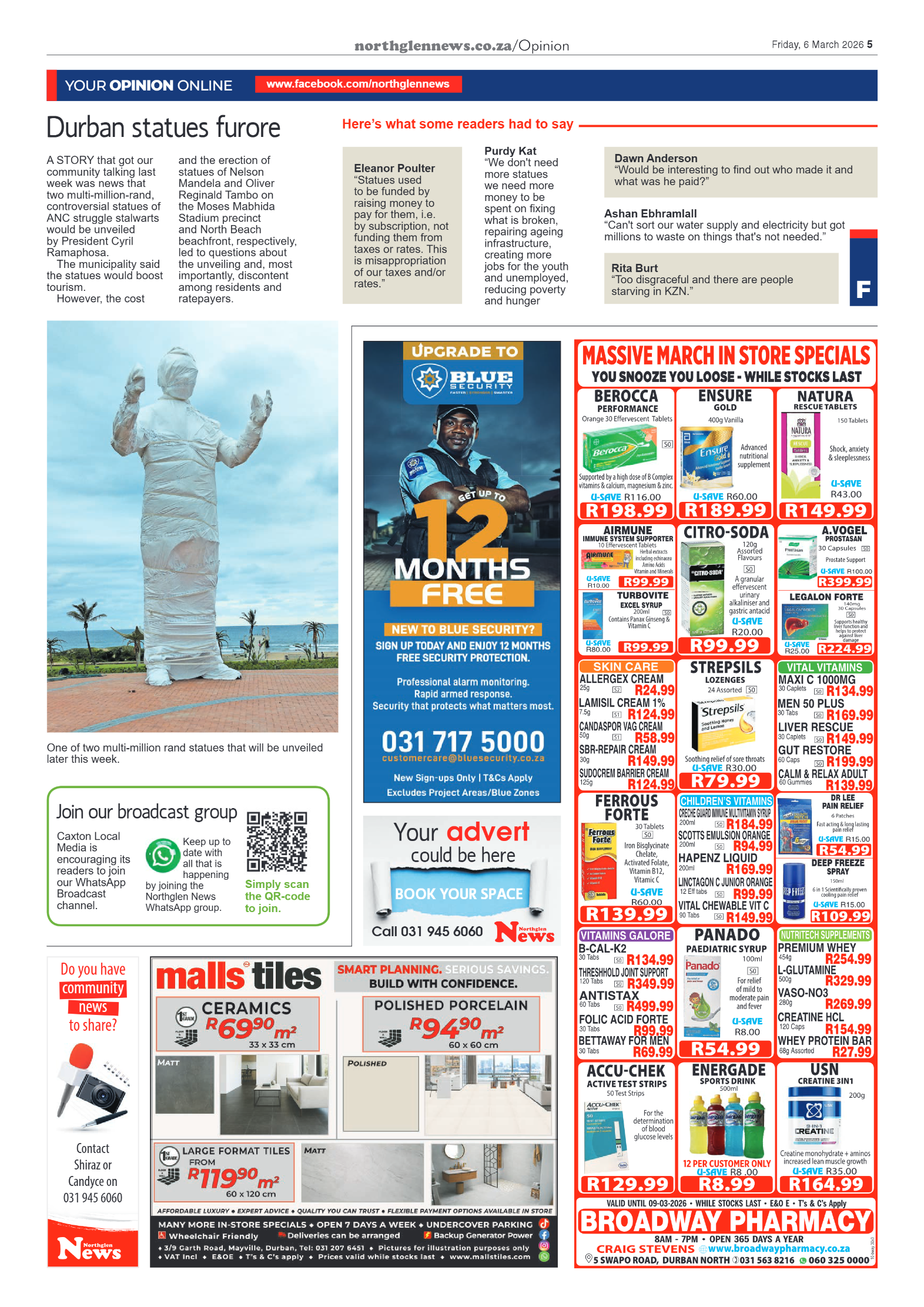 Northglen News 06 March 2026 page 5