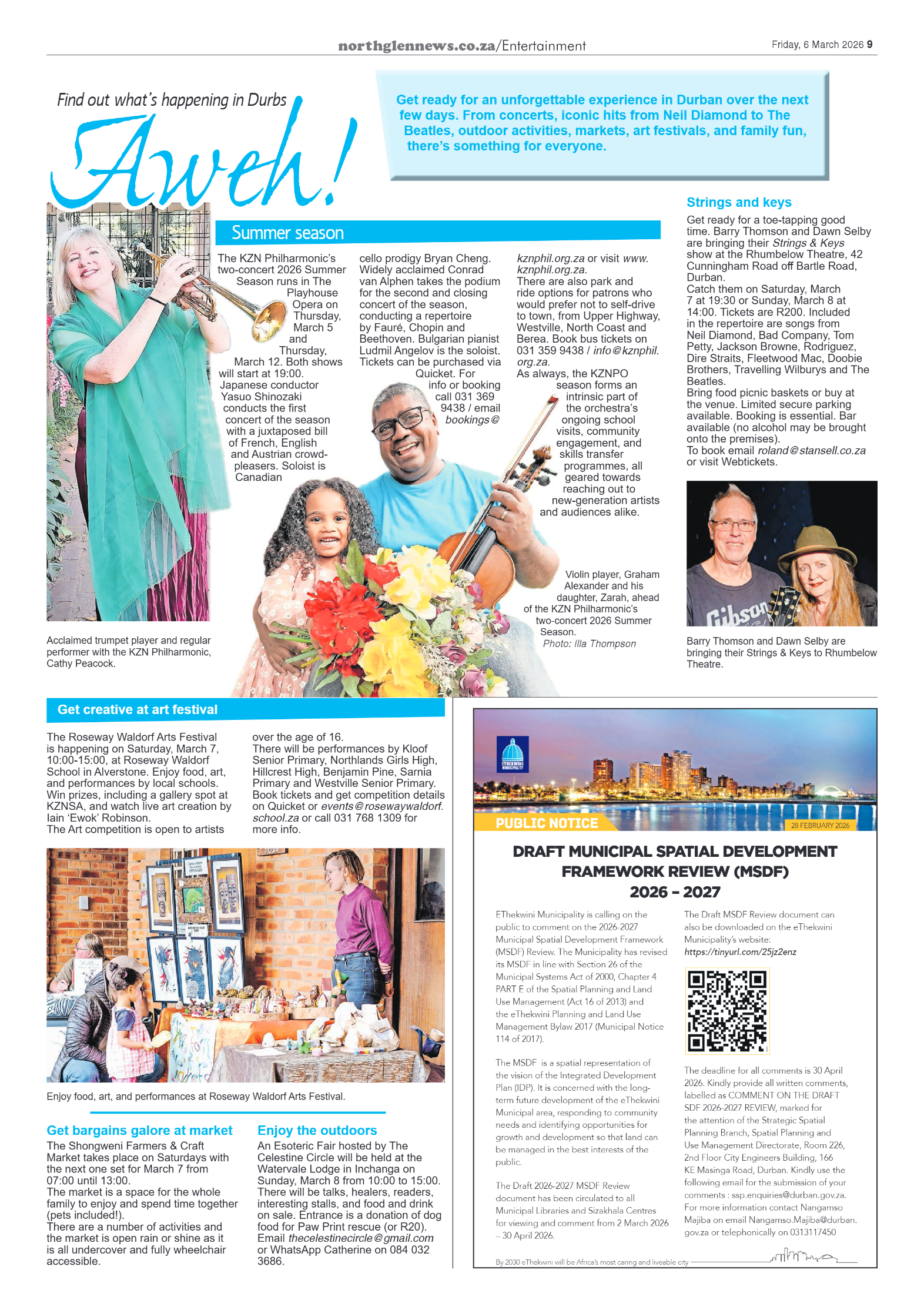 Northglen News 06 March 2026 page 9