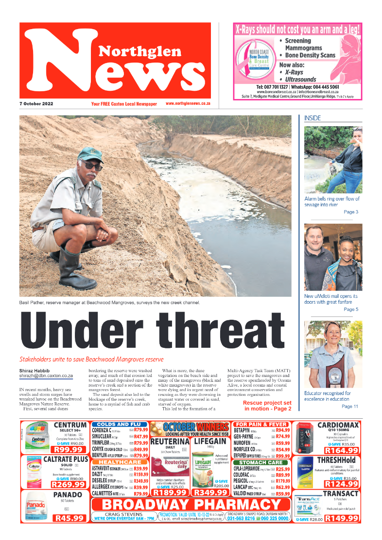 Northglen News 7 October 2022 page 1
