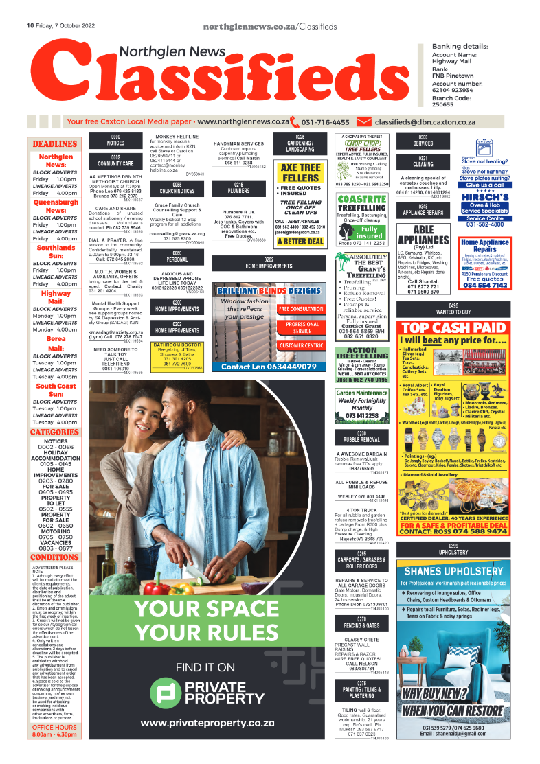 Northglen News 7 October 2022 page 10